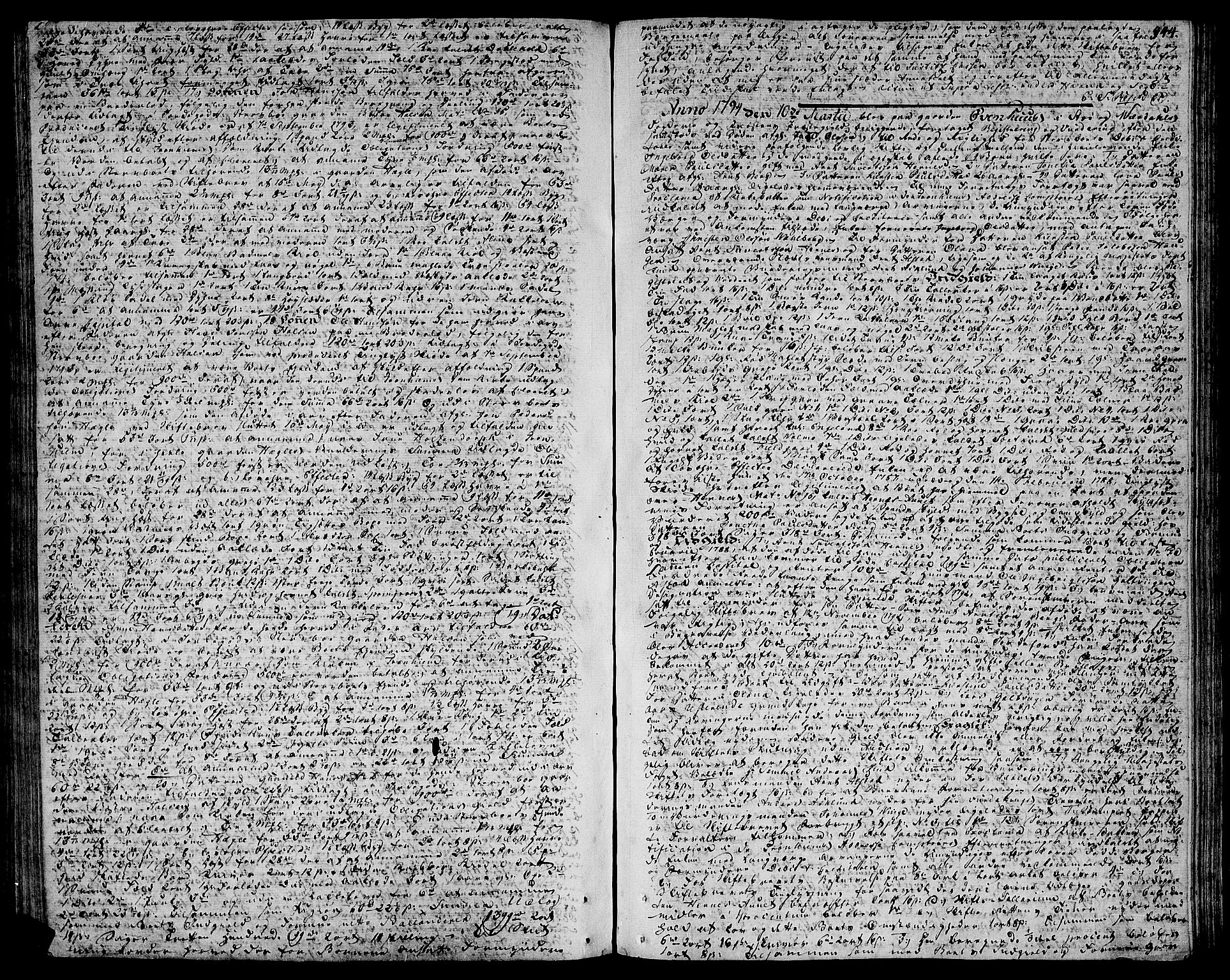 Stjør- og Verdal sorenskriveri, AV/SAT-A-4167/1/3/3A/L0015: Skifteprotokoll 10, 1785-1796, s. 444