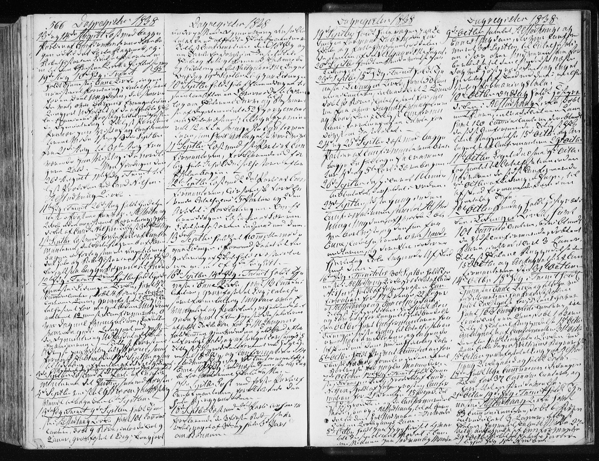 Ministerialprotokoller, klokkerbøker og fødselsregistre - Nord-Trøndelag, AV/SAT-A-1458/717/L0154: Ministerialbok nr. 717A06 /1, 1836-1849, s. 566