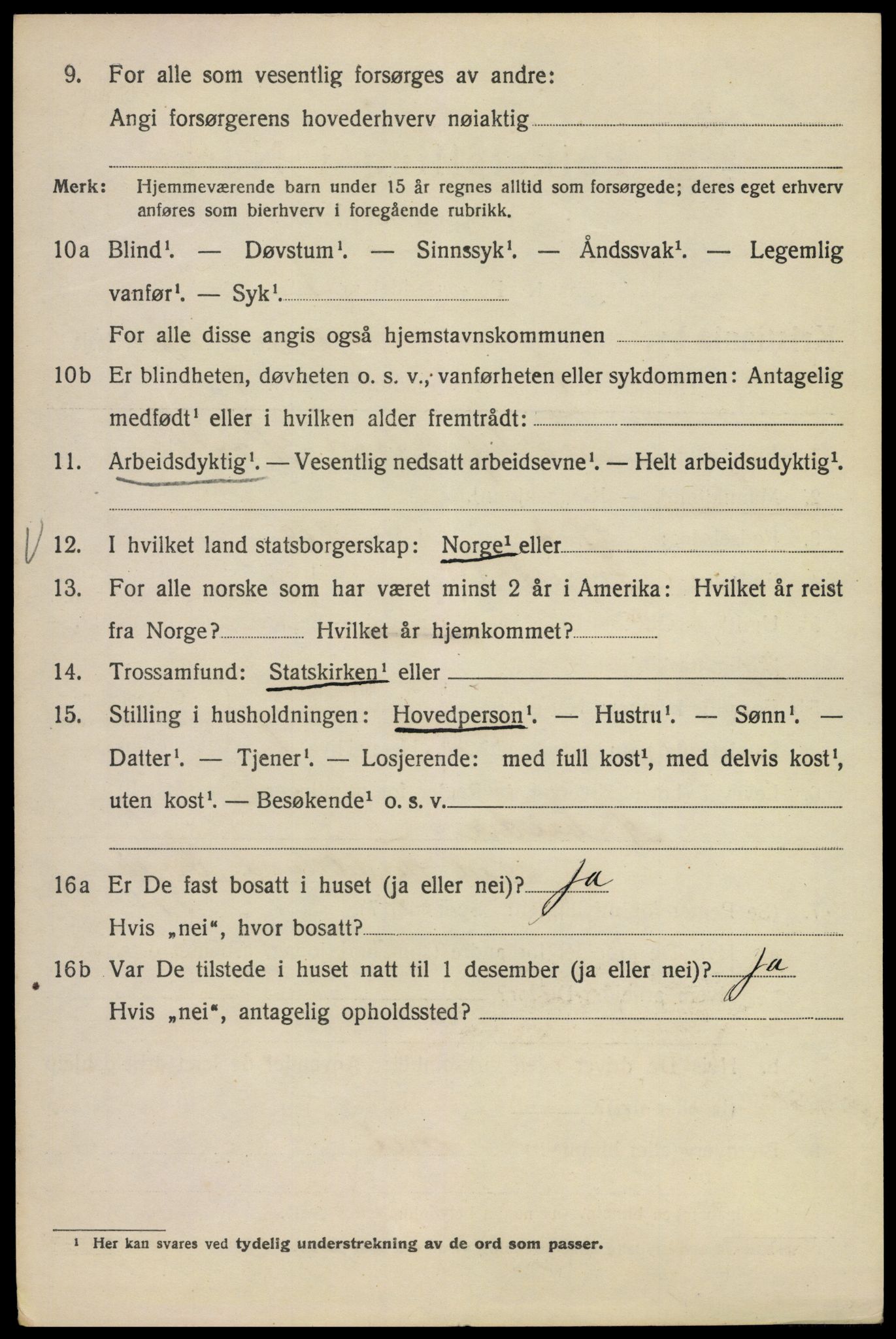 SAO, Folketelling 1920 for 0301 Kristiania kjøpstad, 1920, s. 642986