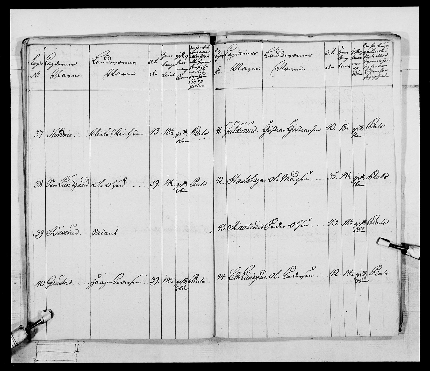 Generalitets- og kommissariatskollegiet, Det kongelige norske kommissariatskollegium, AV/RA-EA-5420/E/Eh/L0058: 1. Opplandske nasjonale infanteriregiment, 1772-1774, s. 182