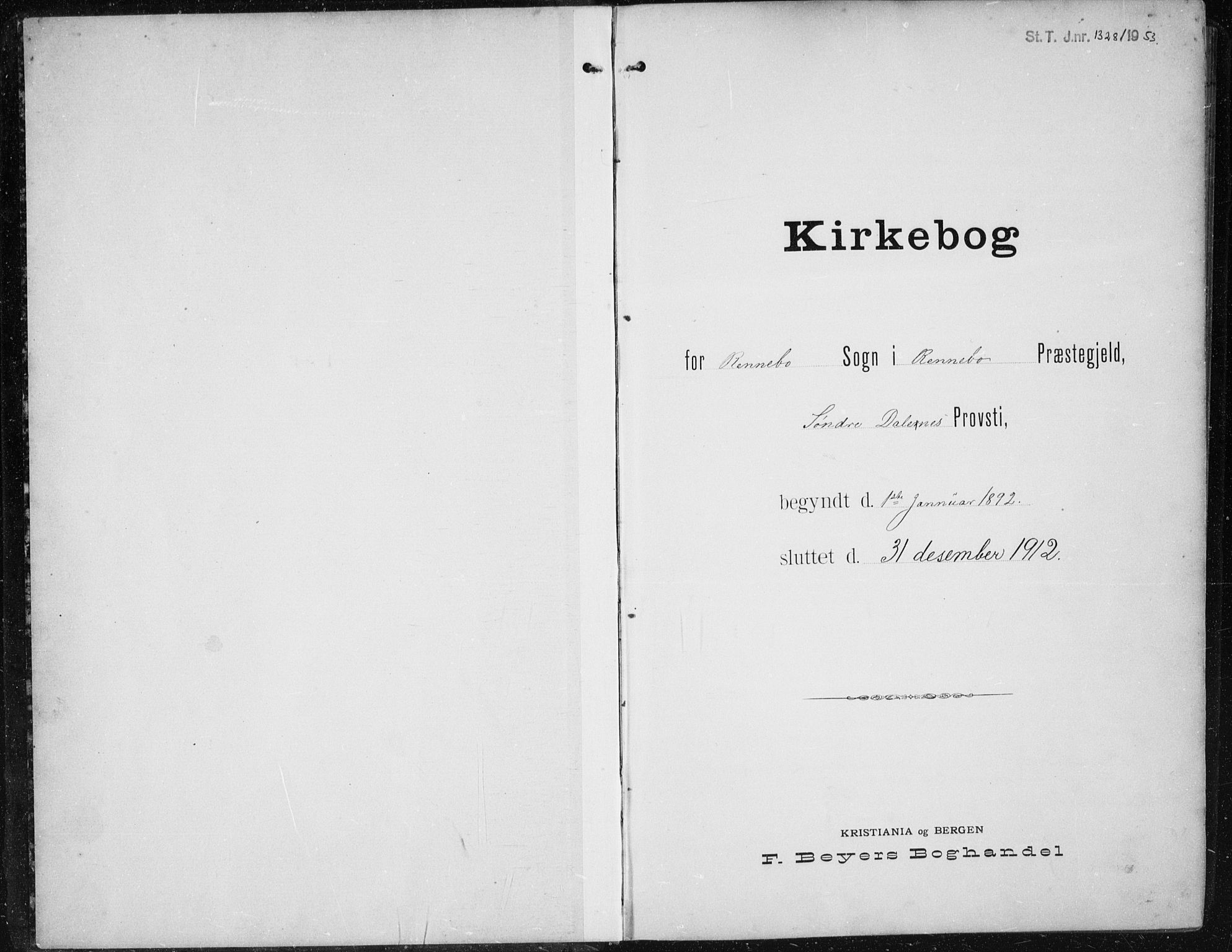 Ministerialprotokoller, klokkerbøker og fødselsregistre - Sør-Trøndelag, SAT/A-1456/674/L0876: Klokkerbok nr. 674C03, 1892-1912