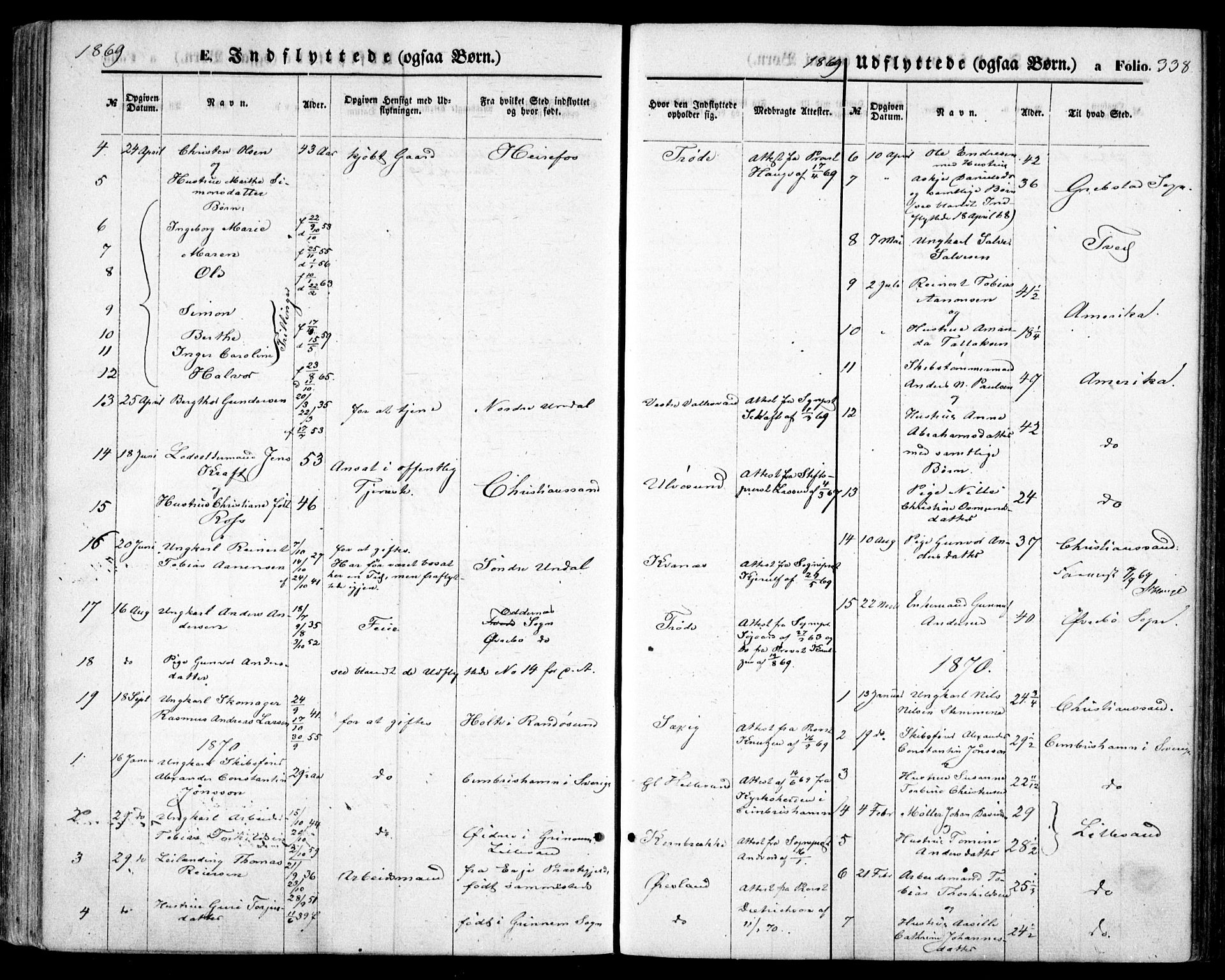 Høvåg sokneprestkontor, SAK/1111-0025/F/Fa/L0004: Ministerialbok nr. A 4, 1859-1877, s. 338