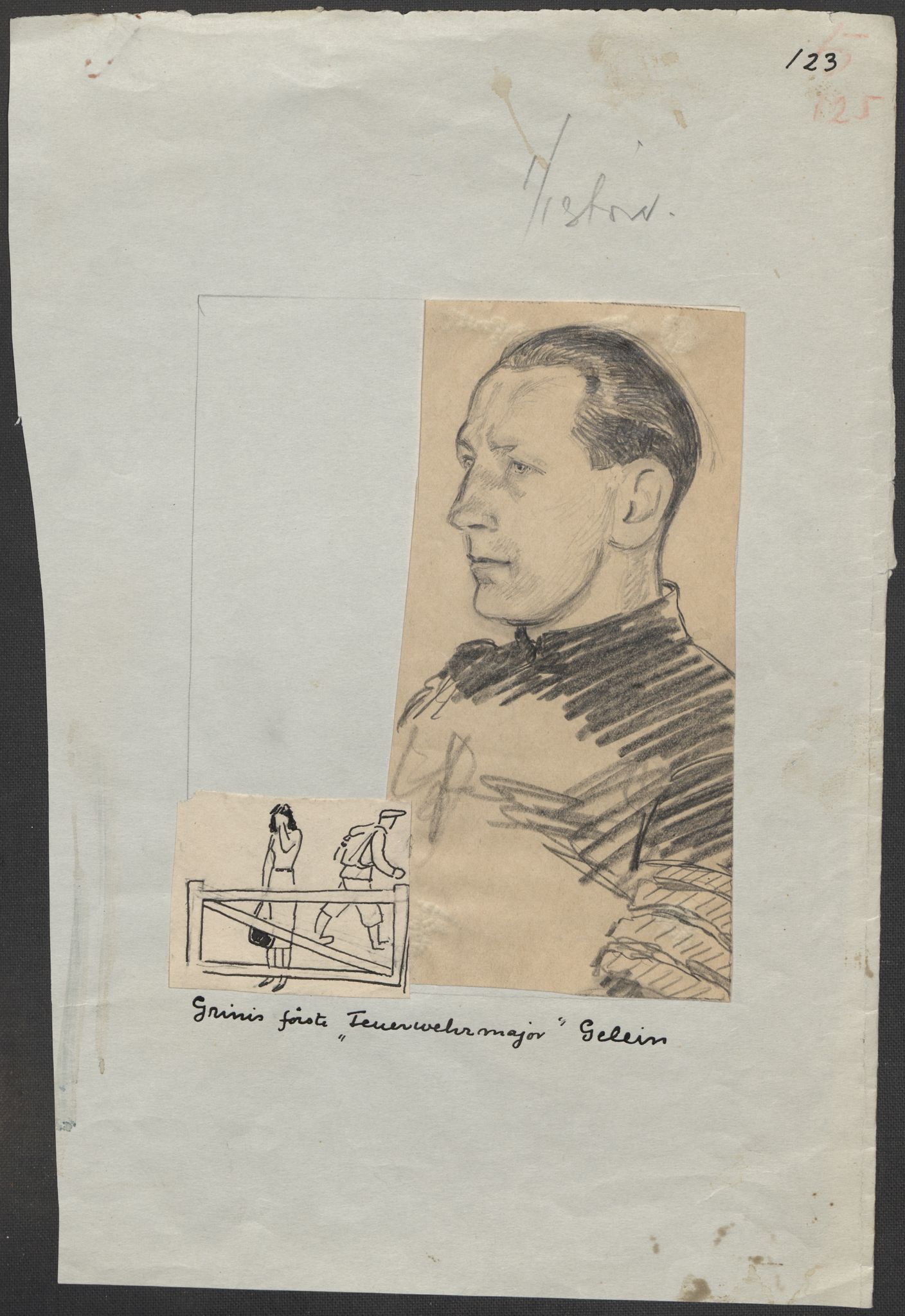 Grøgaard, Joachim, RA/PA-1773/F/L0002: Tegninger og tekster, 1942-1945, s. 14