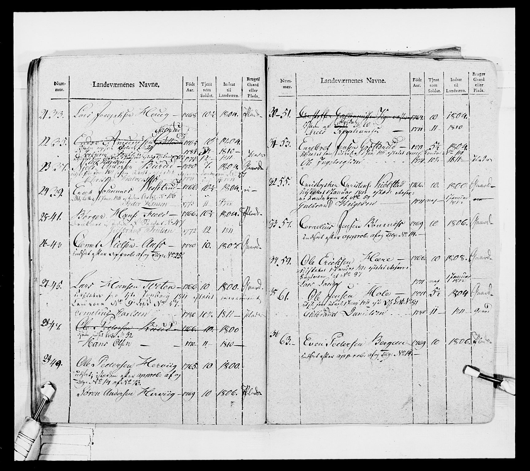 Generalitets- og kommissariatskollegiet, Det kongelige norske kommissariatskollegium, AV/RA-EA-5420/E/Eh/L0042: 1. Akershusiske nasjonale infanteriregiment, 1810, s. 239