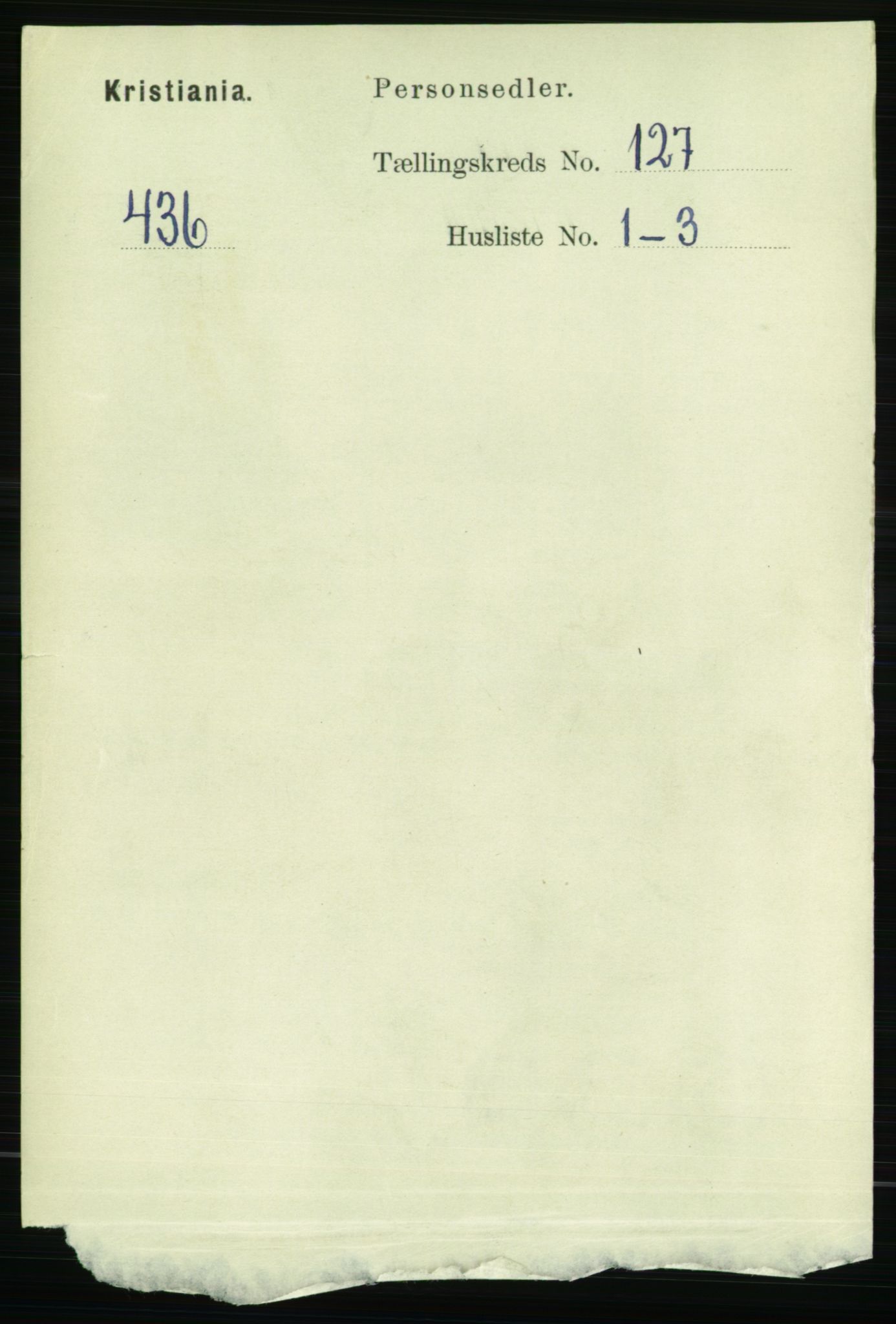 RA, Folketelling 1891 for 0301 Kristiania kjøpstad, 1891, s. 67824