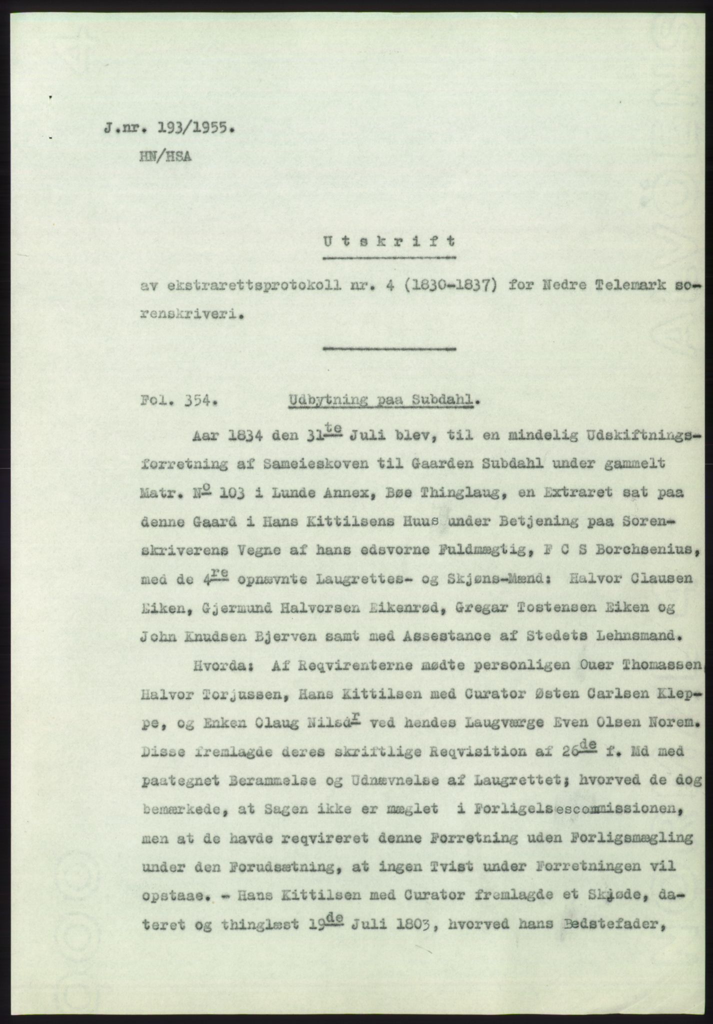 Statsarkivet i Kongsberg, SAKO/A-0001, 1955, s. 21