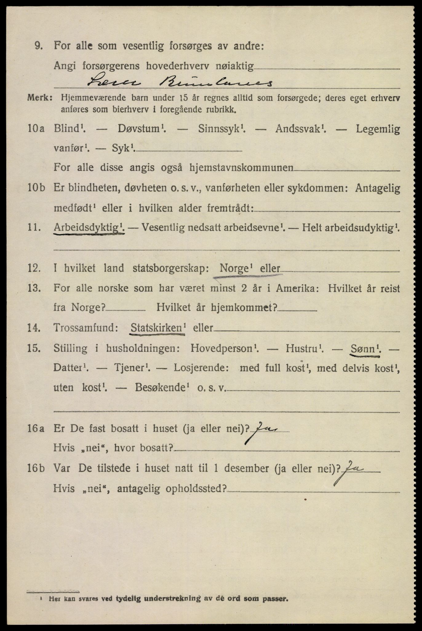 SAKO, Folketelling 1920 for 0726 Brunlanes herred, 1920, s. 8614