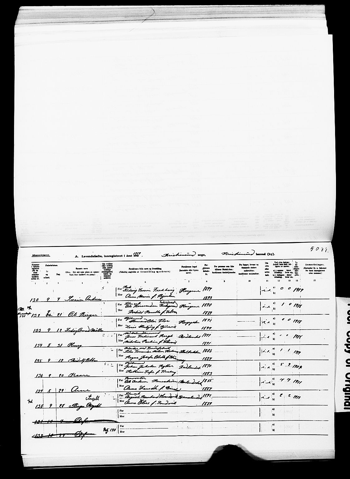 Ministerialprotokoller, klokkerbøker og fødselsregistre - Møre og Romsdal, AV/SAT-A-1454/572/L0861: Ministerialbok nr. 572D05, 1913-1920