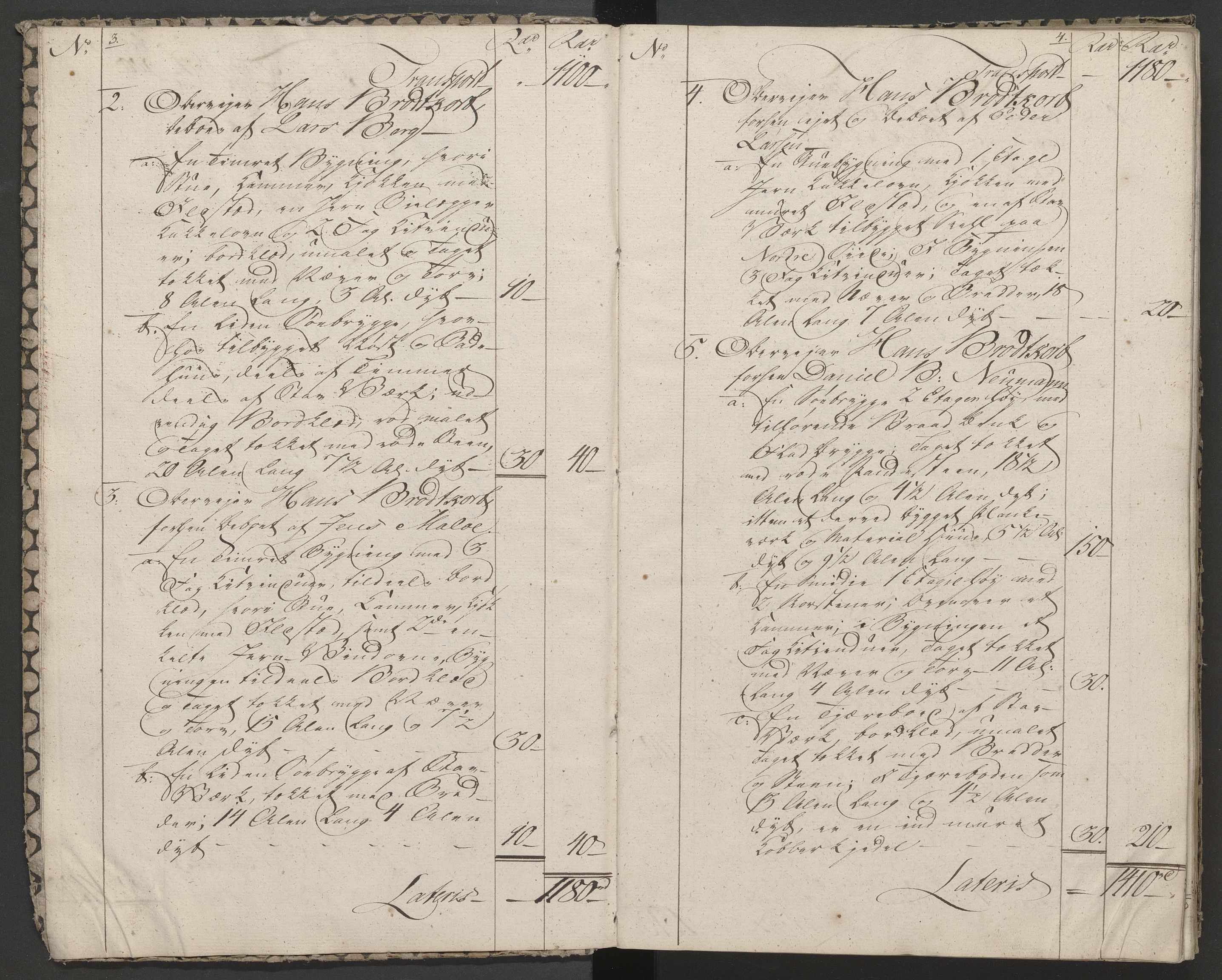 Kristiansund magistrat, AV/SAT-A-0032/K/L0006: Branntakstprotokoll, 1808-1814