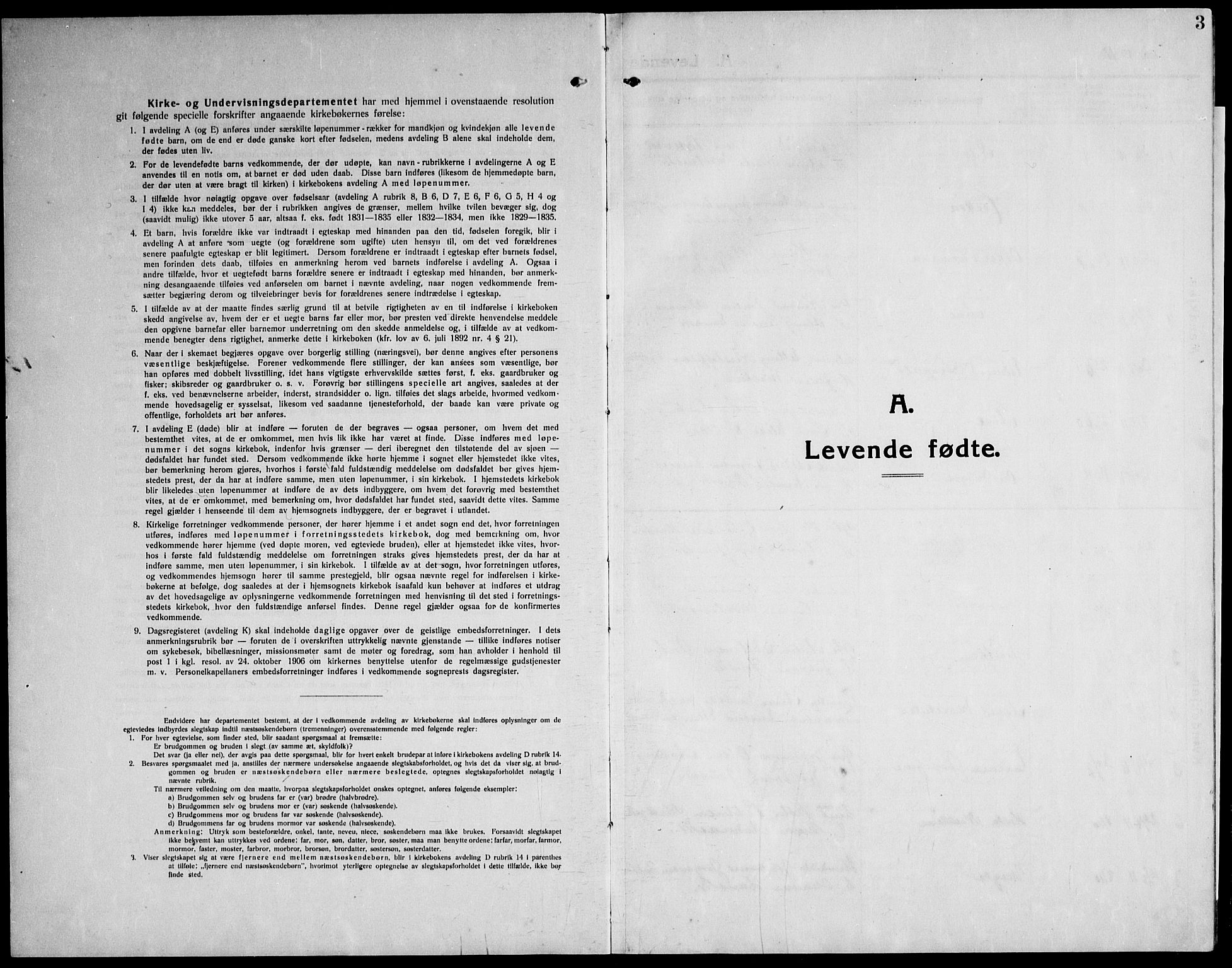Ministerialprotokoller, klokkerbøker og fødselsregistre - Nord-Trøndelag, AV/SAT-A-1458/732/L0319: Klokkerbok nr. 732C03, 1911-1945, s. 3
