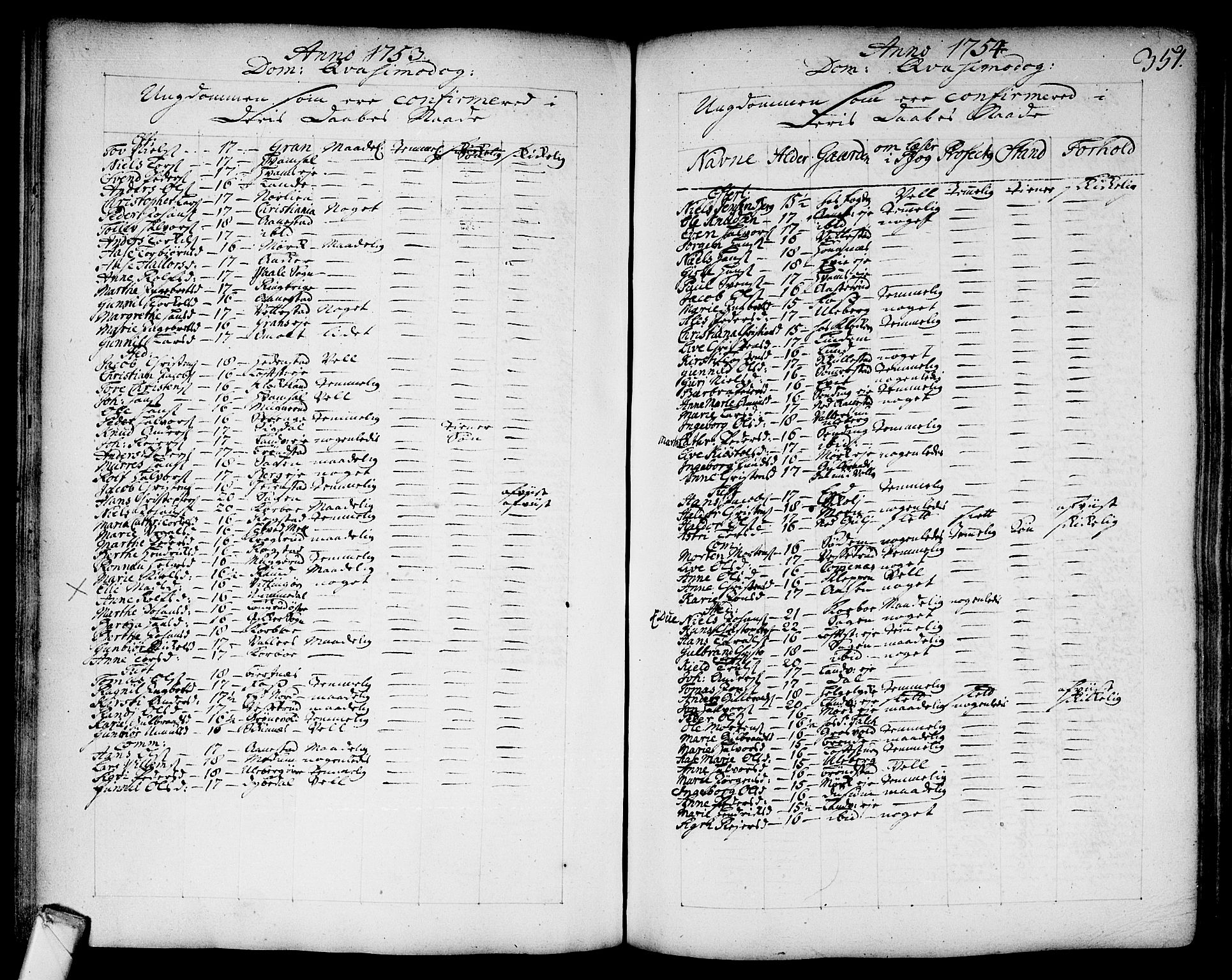 Sandsvær kirkebøker, SAKO/A-244/F/Fa/L0002a: Ministerialbok nr. I 2, 1725-1809, s. 351