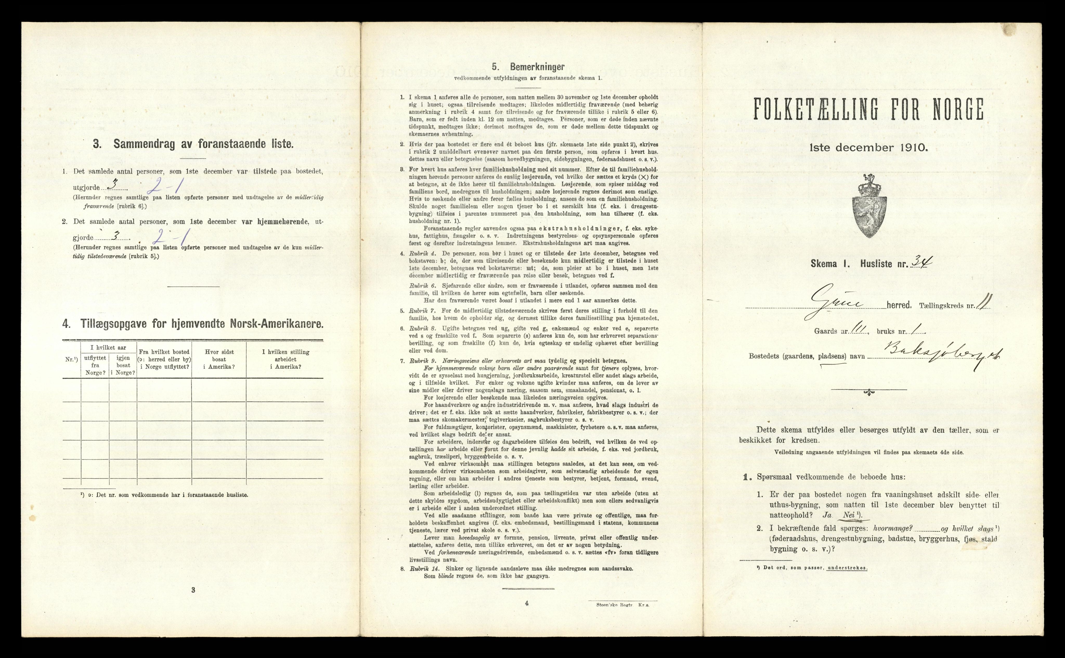 RA, Folketelling 1910 for 0423 Grue herred, 1910, s. 1511