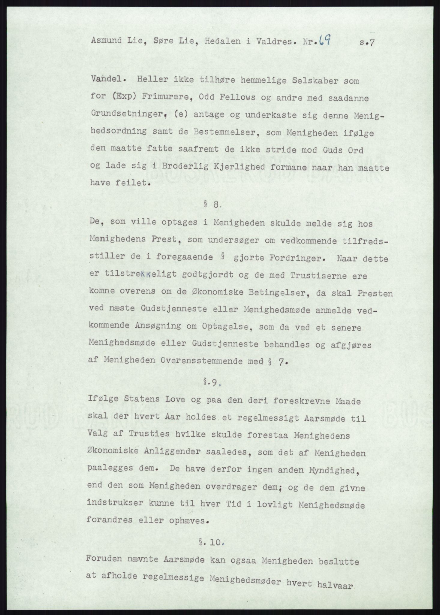 Samlinger til kildeutgivelse, Amerikabrevene, AV/RA-EA-4057/F/L0012: Innlån fra Oppland: Lie (brevnr 1-78), 1838-1914, s. 977