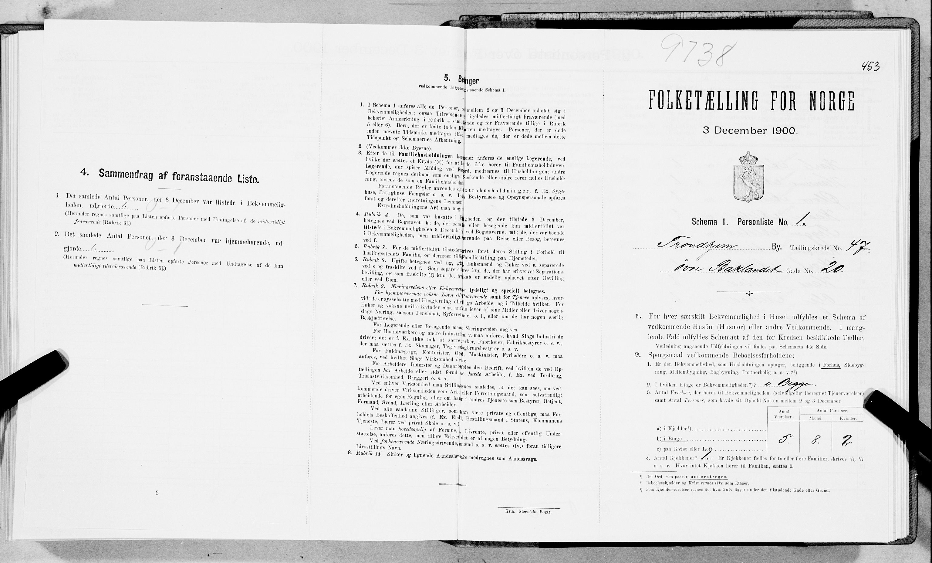 SAT, Folketelling 1900 for 1601 Trondheim kjøpstad, 1900, s. 7756