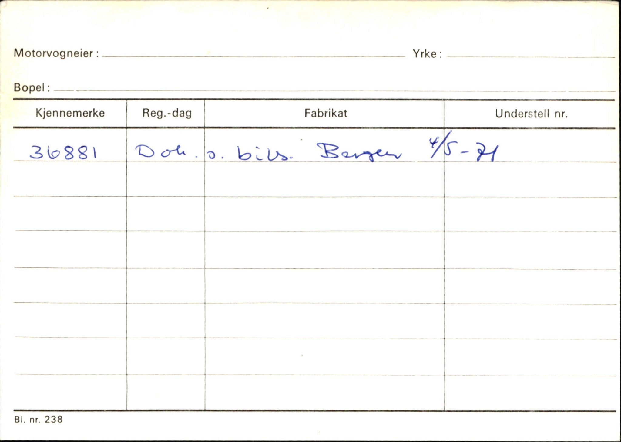 Statens vegvesen, Sogn og Fjordane vegkontor, SAB/A-5301/4/F/L0126: Eigarregister Fjaler M-Å. Leikanger A-Å, 1945-1975, s. 1767