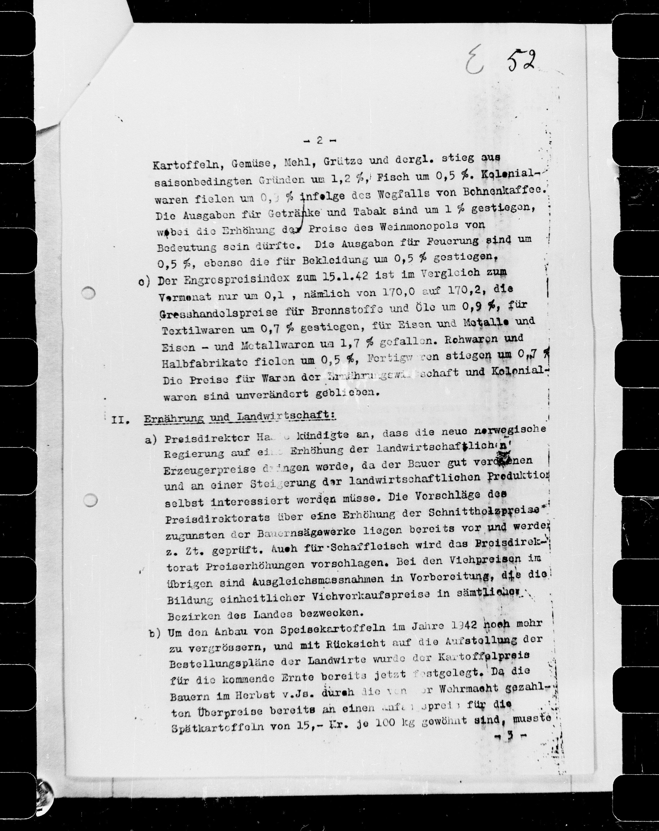 Documents Section, RA/RAFA-2200/V/L0072: Film med FO IIs bestillingsnummer., 1940-1945, s. 2