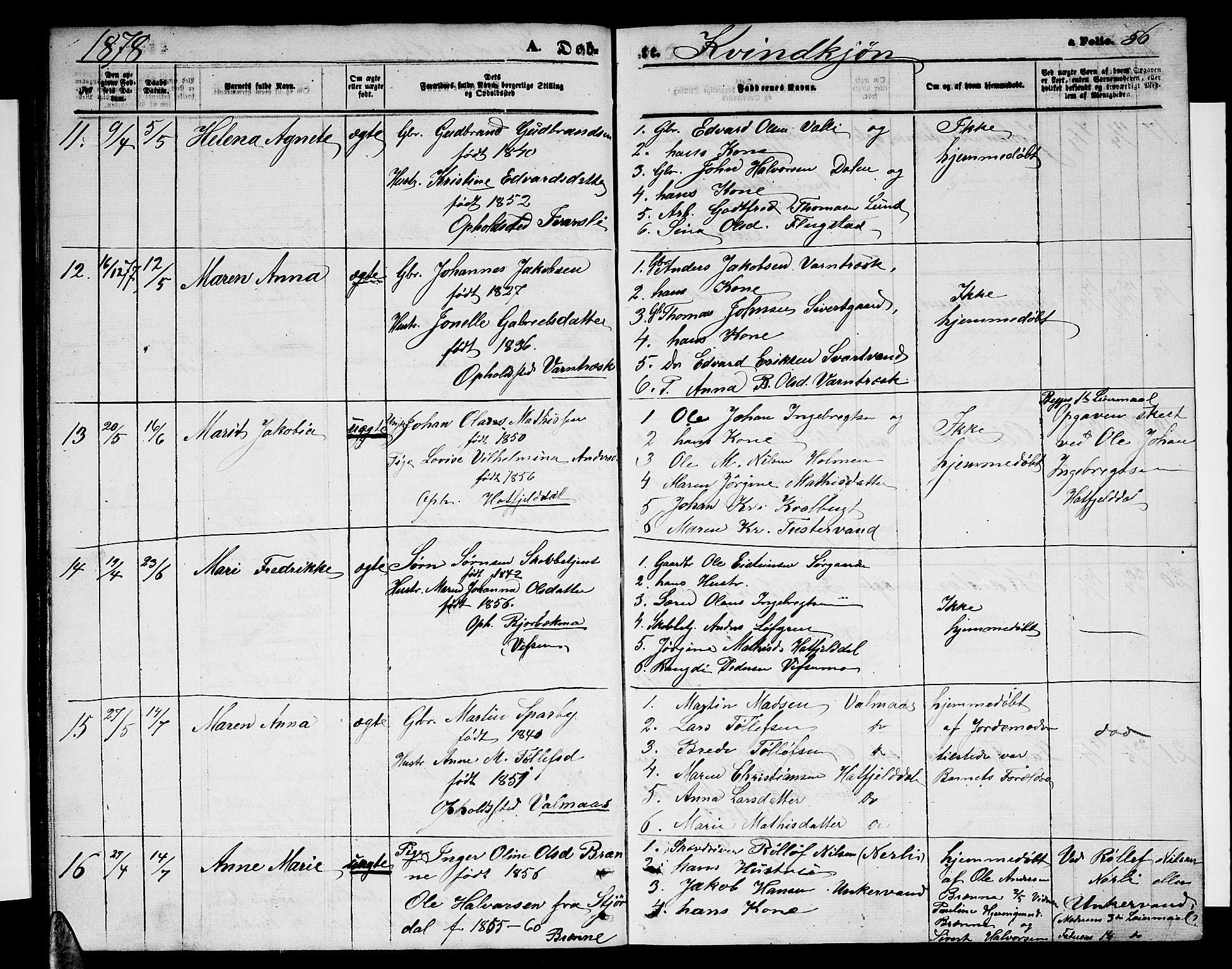 Ministerialprotokoller, klokkerbøker og fødselsregistre - Nordland, AV/SAT-A-1459/823/L0329: Klokkerbok nr. 823C01, 1865-1878, s. 56