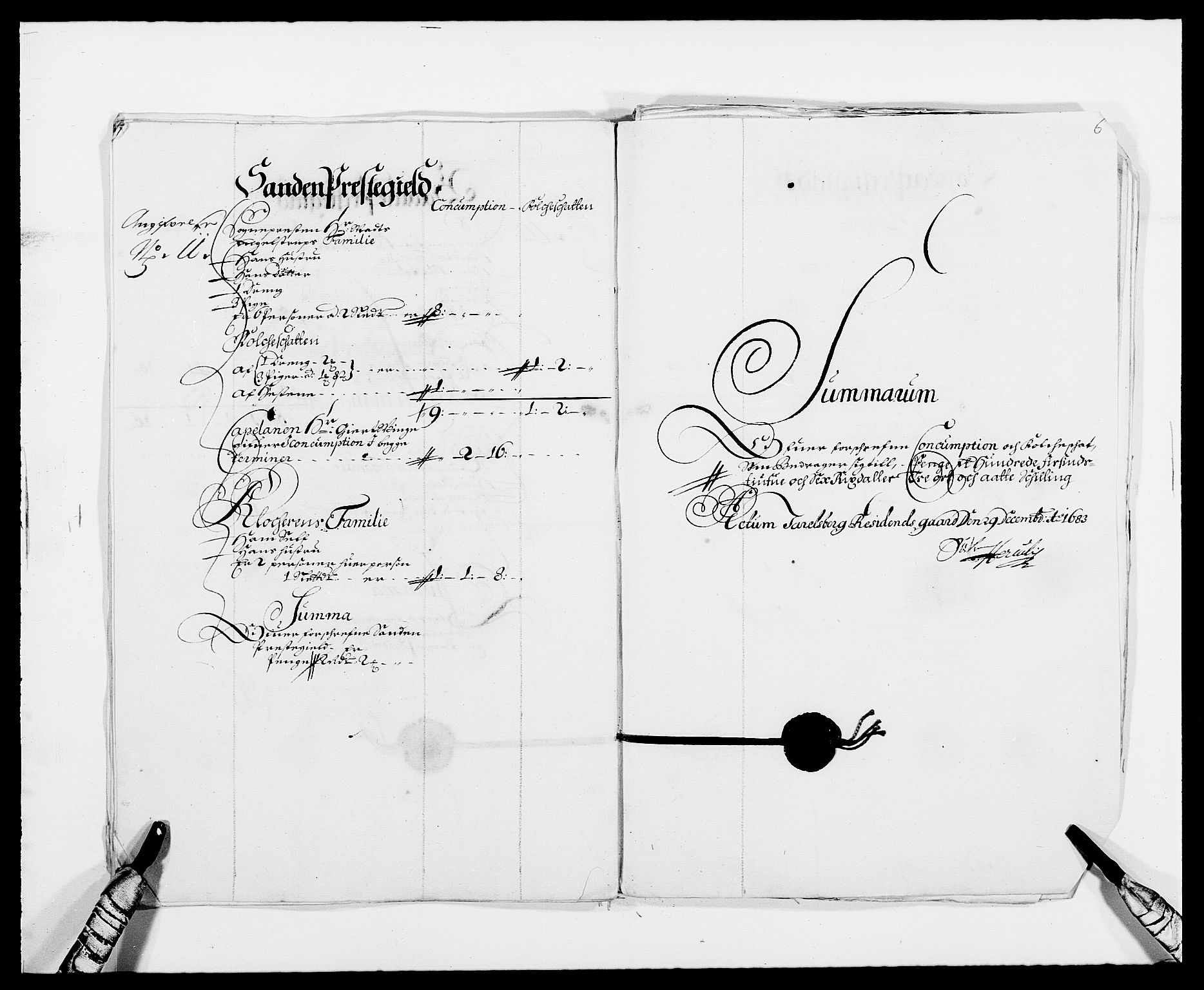 Rentekammeret inntil 1814, Reviderte regnskaper, Fogderegnskap, AV/RA-EA-4092/R32/L1853: Fogderegnskap Jarlsberg grevskap, 1683, s. 135