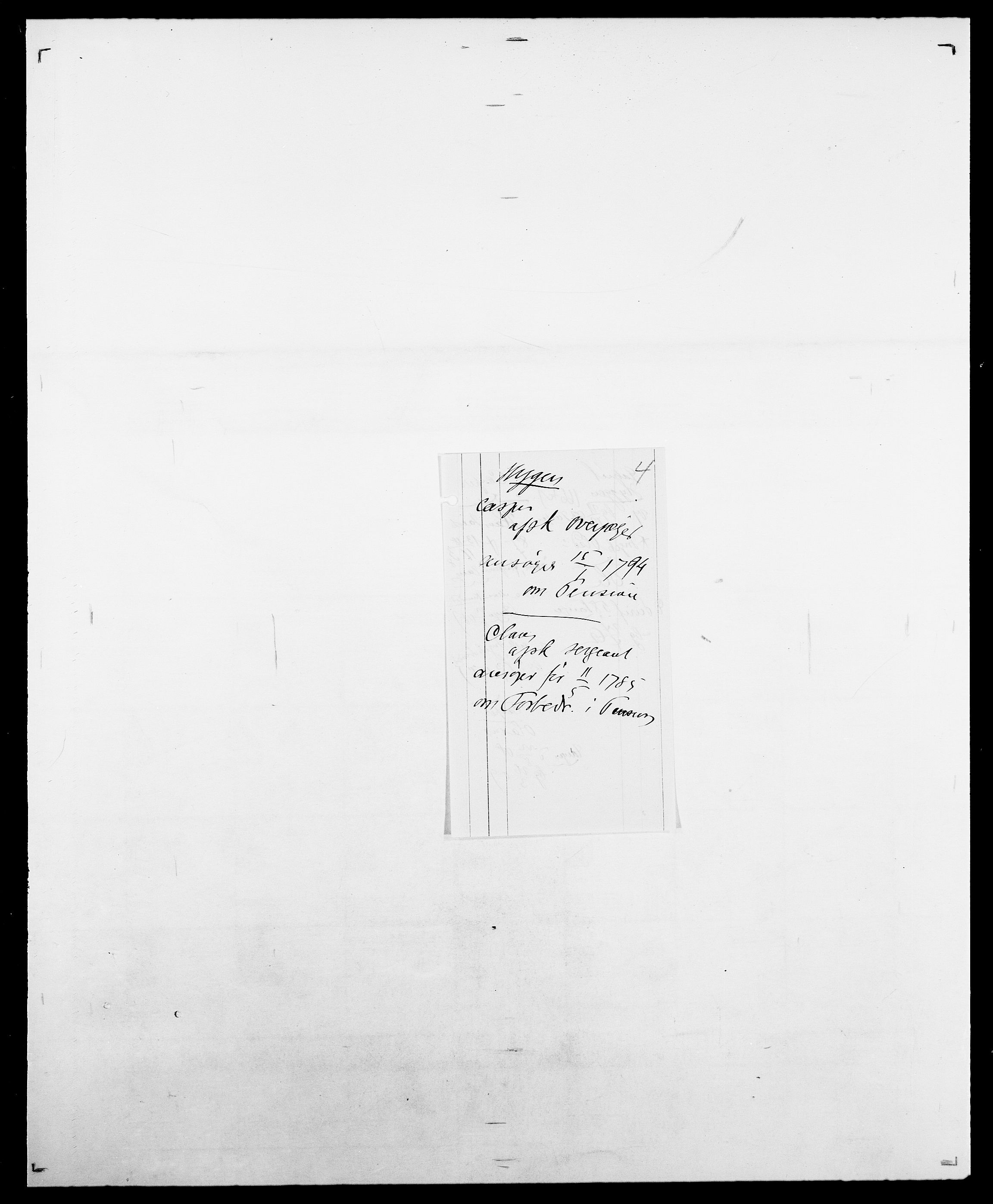 Delgobe, Charles Antoine - samling, AV/SAO-PAO-0038/D/Da/L0019: van der Hude - Joys, s. 259