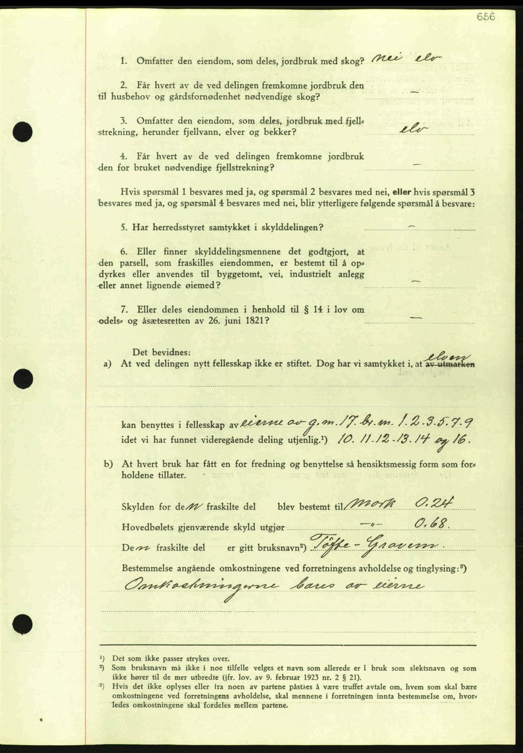 Nordmøre sorenskriveri, AV/SAT-A-4132/1/2/2Ca: Pantebok nr. A80, 1936-1937, Dagboknr: 26/1937