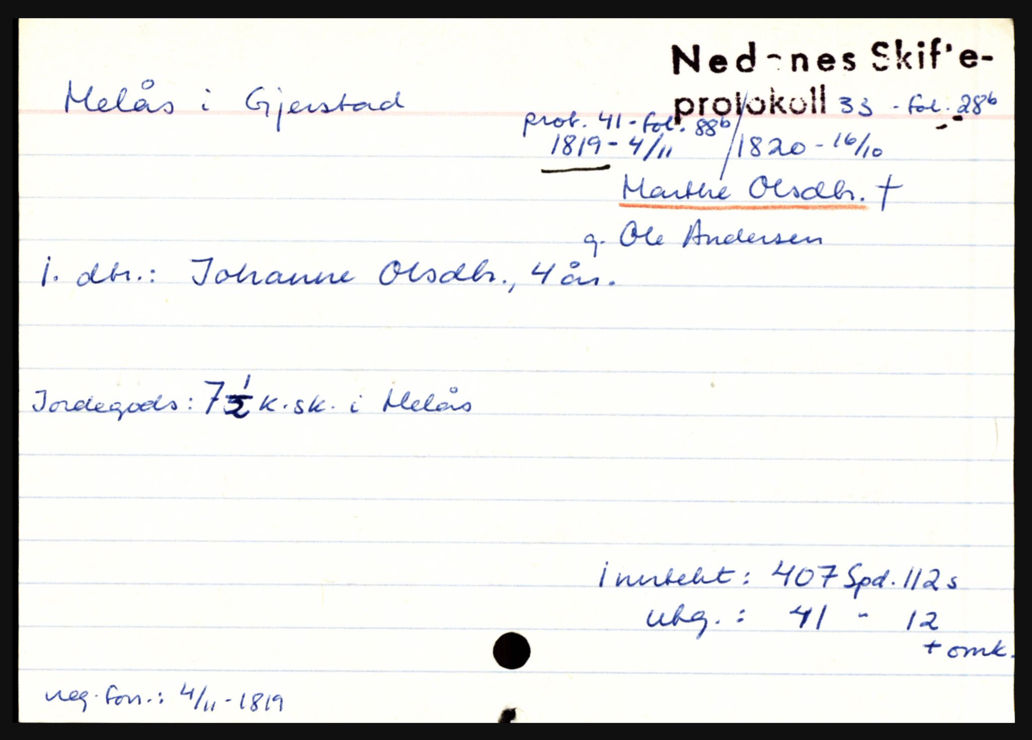 Nedenes sorenskriveri før 1824, AV/SAK-1221-0007/H, s. 19477