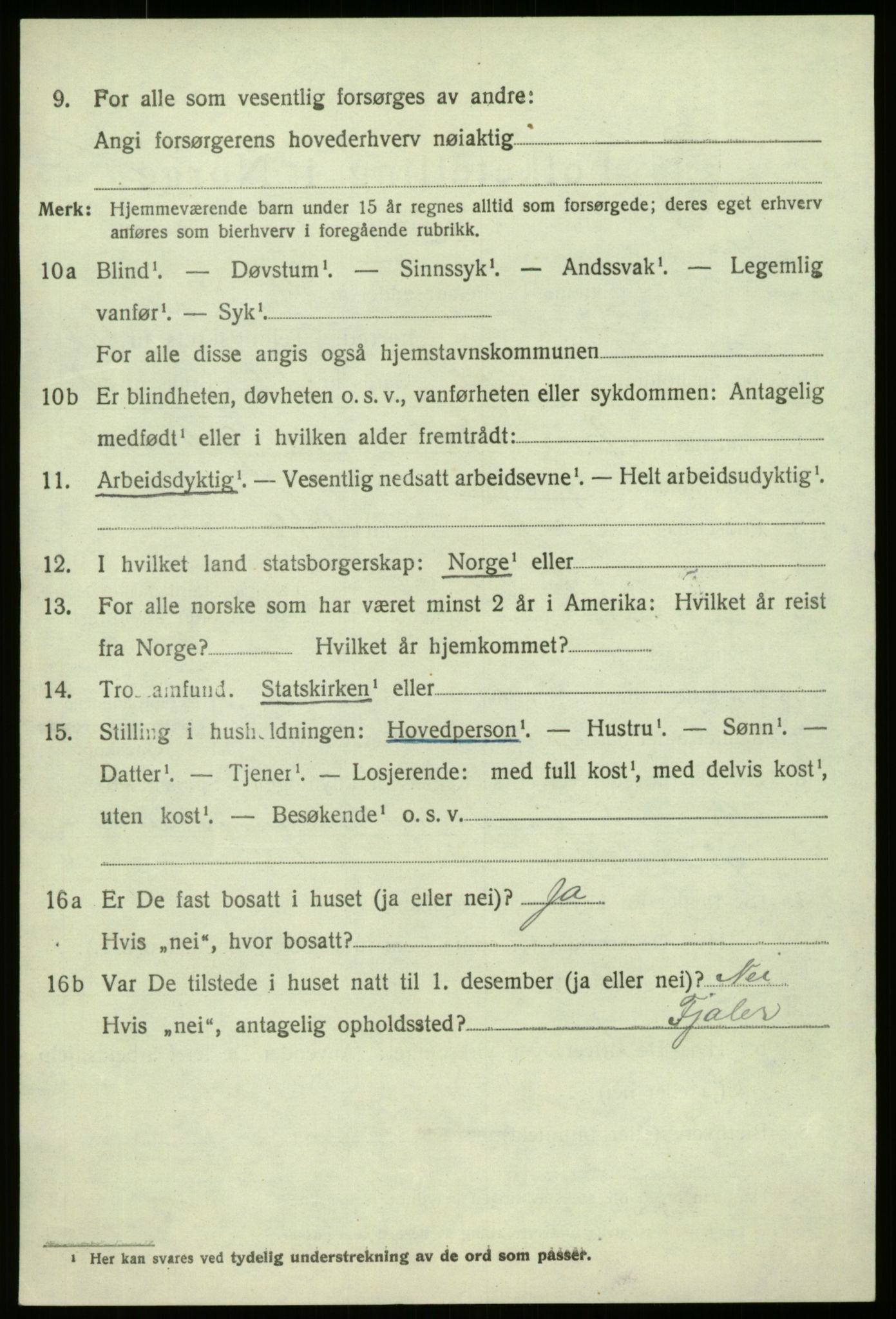 SAB, Folketelling 1920 for 1429 Fjaler herred, 1920, s. 8878