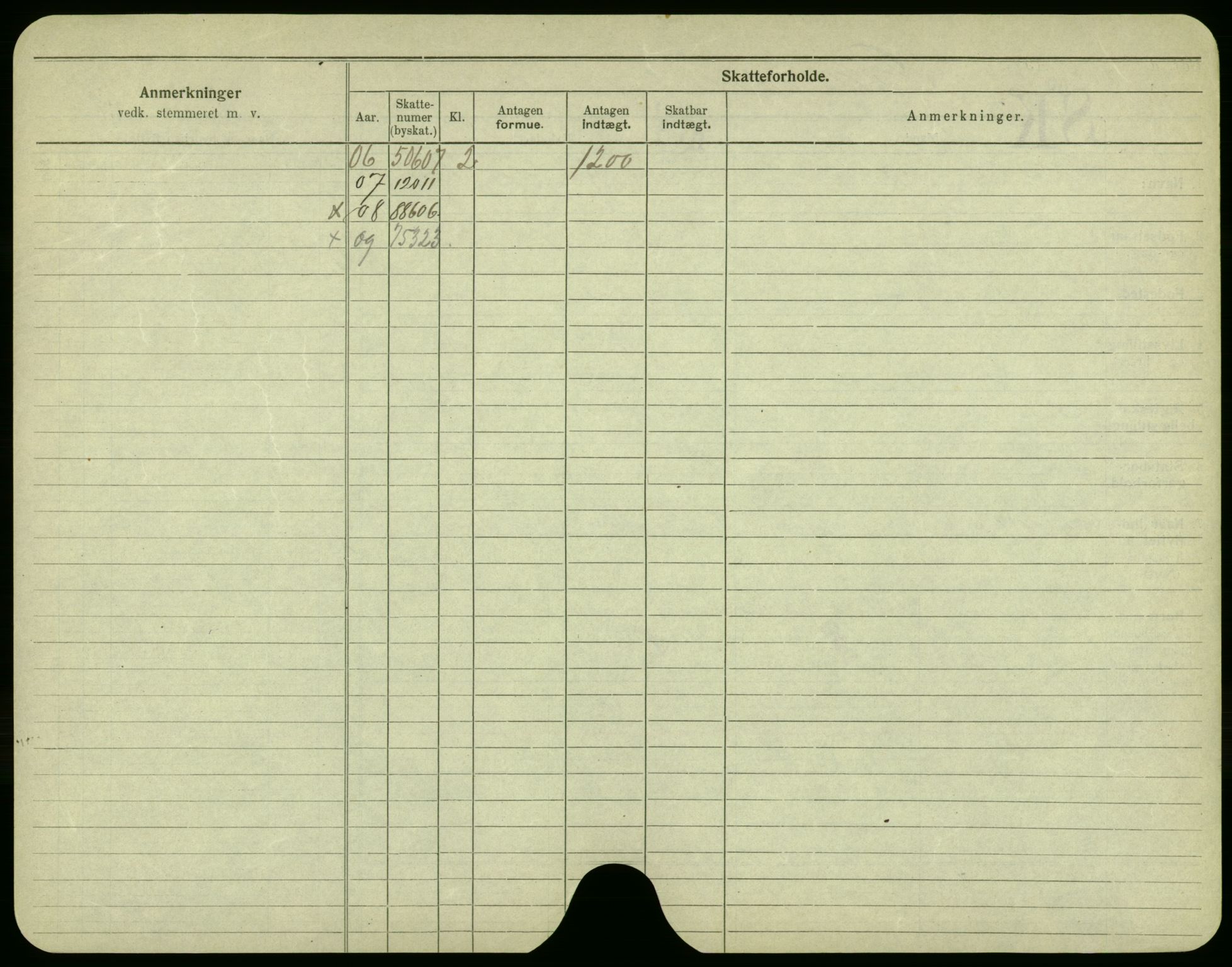 Oslo folkeregister, Registerkort, SAO/A-11715/F/Fa/Fac/L0002: Menn, 1906-1914, s. 600b