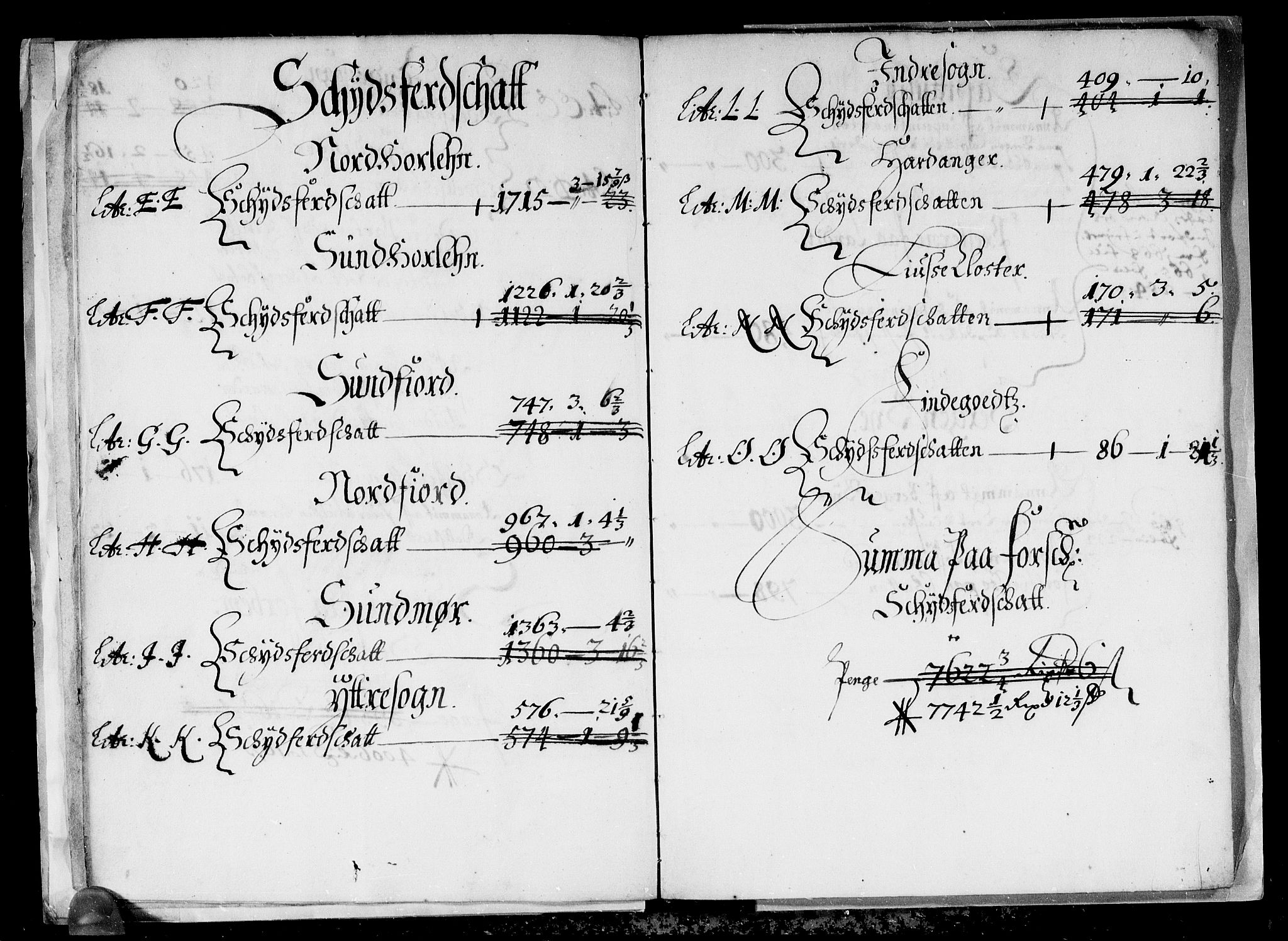 Rentekammeret inntil 1814, Reviderte regnskaper, Stiftamtstueregnskaper, Bergen stiftamt, AV/RA-EA-6043/R/Rc/L0011: Bergen stiftamt, 1664