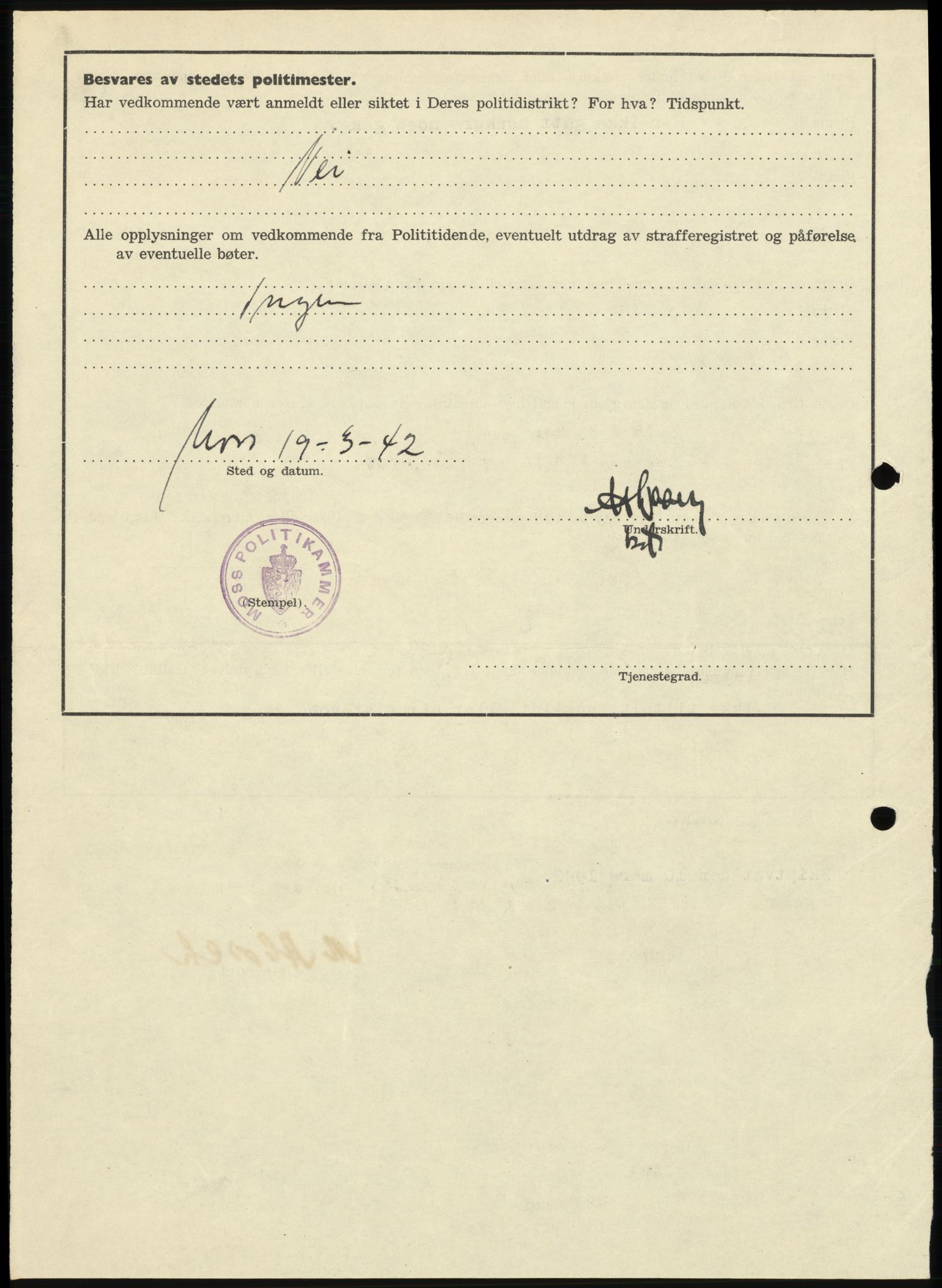 Sosialdepartementet, Våre Falne, RA/S-1708/E/Ee/L0025: Personmapper: Abelsen 01 - Amundsen, H. 65, 1945-1951, s. 56