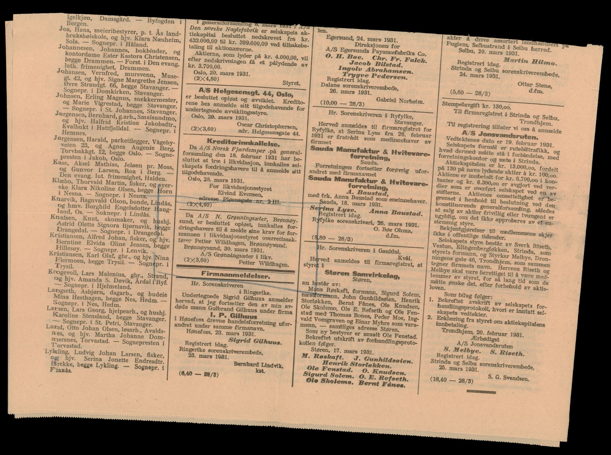 Brønnøy sorenskriveri, AV/SAT-A-4170/2/J/Jb/Jba/L0002: Bilag , 1930-1943, s. 3