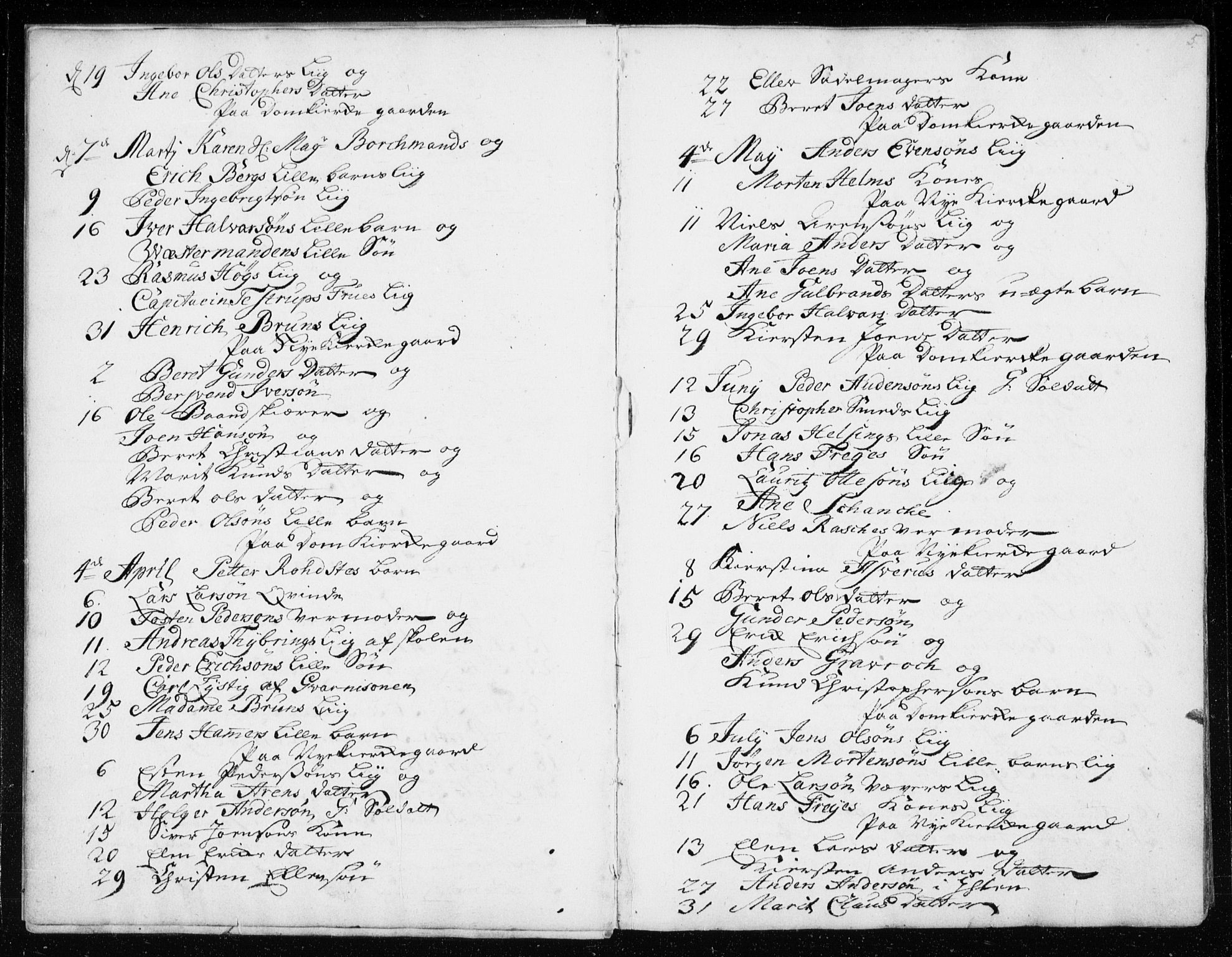 Ministerialprotokoller, klokkerbøker og fødselsregistre - Sør-Trøndelag, AV/SAT-A-1456/601/L0037: Ministerialbok nr. 601A05, 1729-1761, s. 5