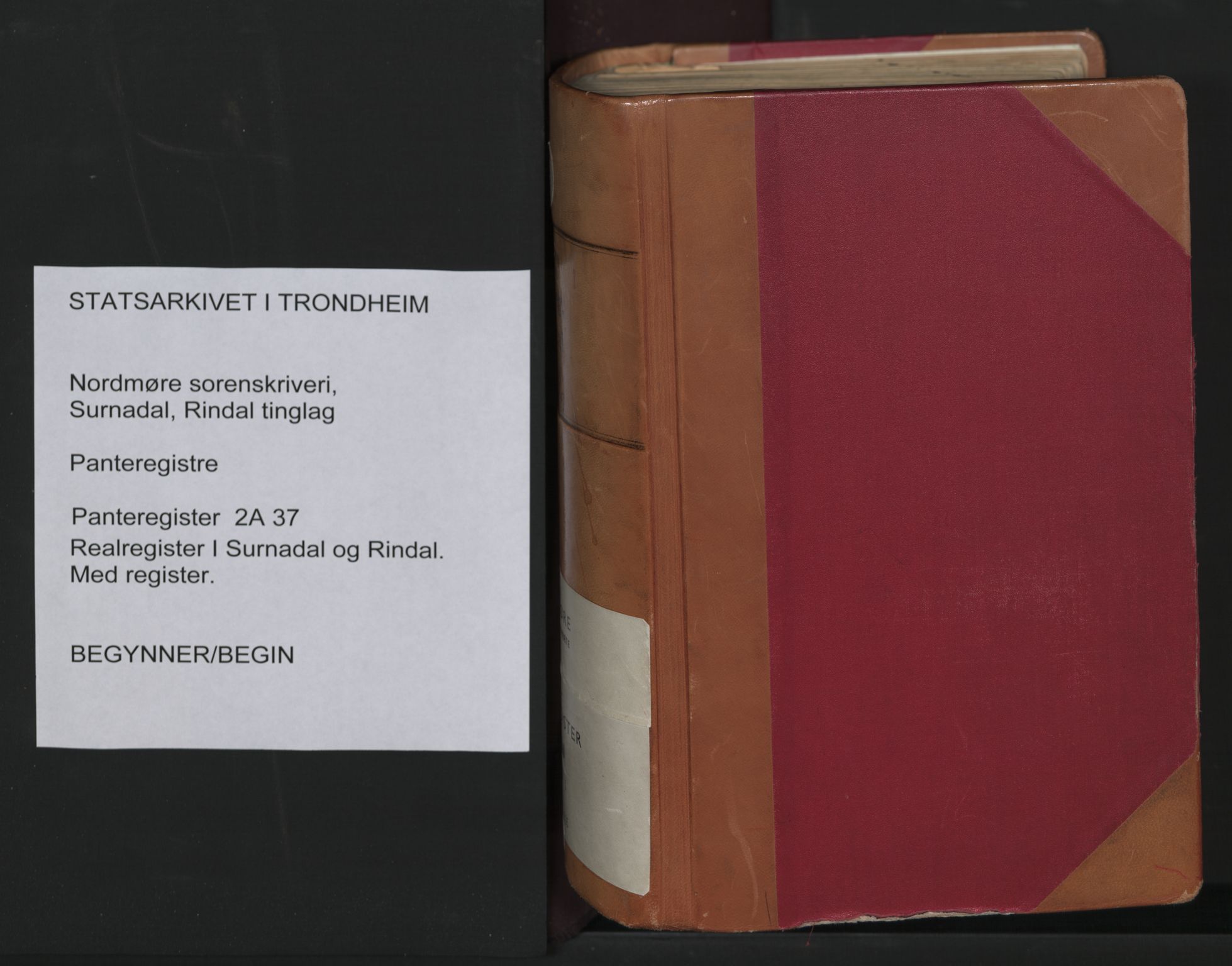Nordmøre sorenskriveri, SAT/A-4132/1/2/2A/L0037: Panteregister nr. 37, 1863-1916