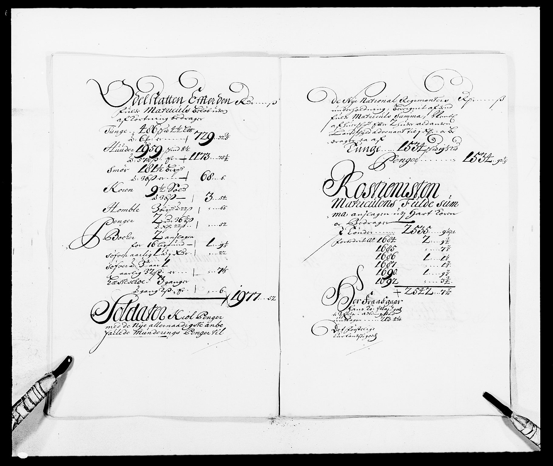Rentekammeret inntil 1814, Reviderte regnskaper, Fogderegnskap, AV/RA-EA-4092/R16/L1031: Fogderegnskap Hedmark, 1689-1692, s. 7