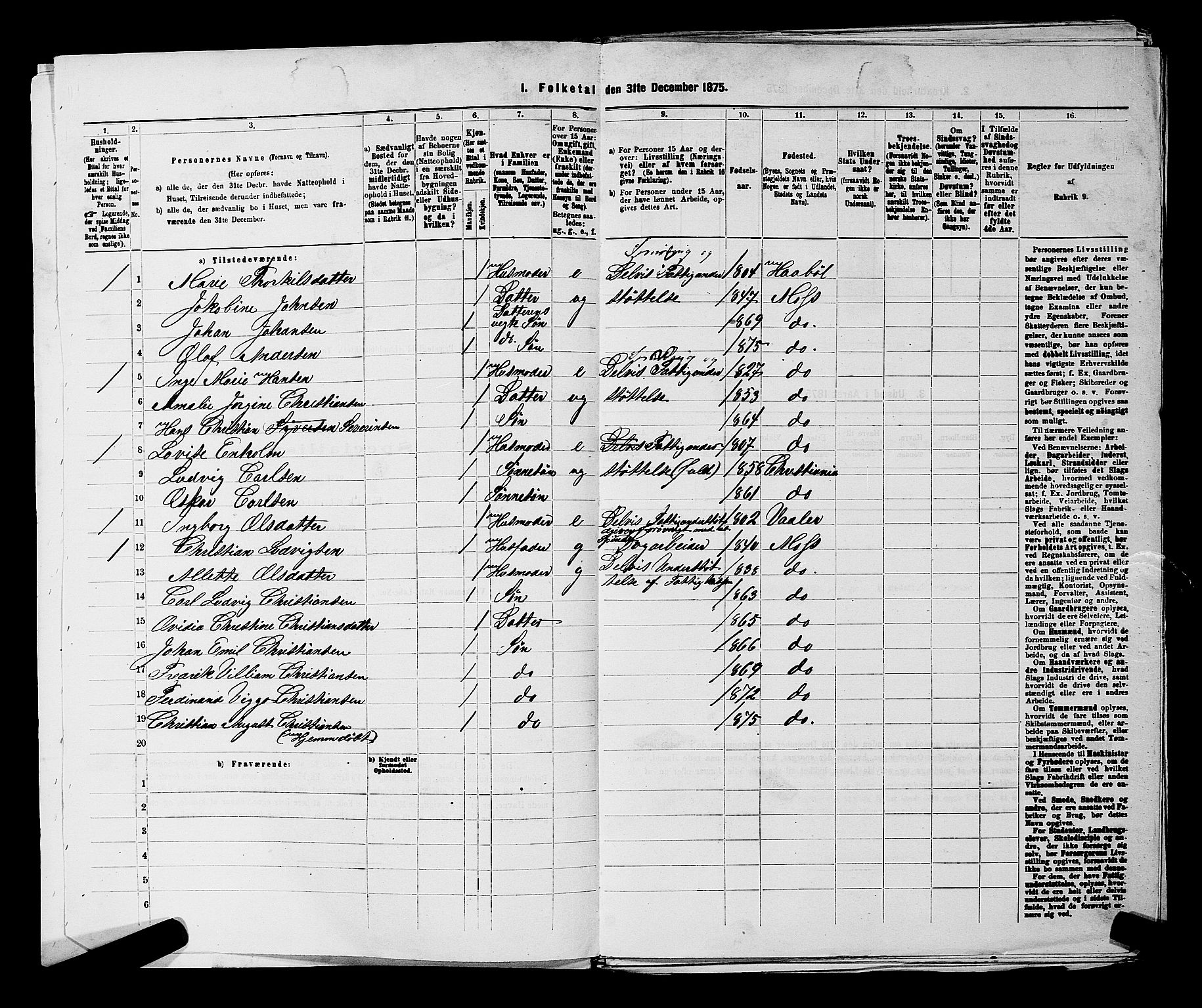 RA, Folketelling 1875 for 0194L Moss prestegjeld, Moss landsokn, 1875, s. 216