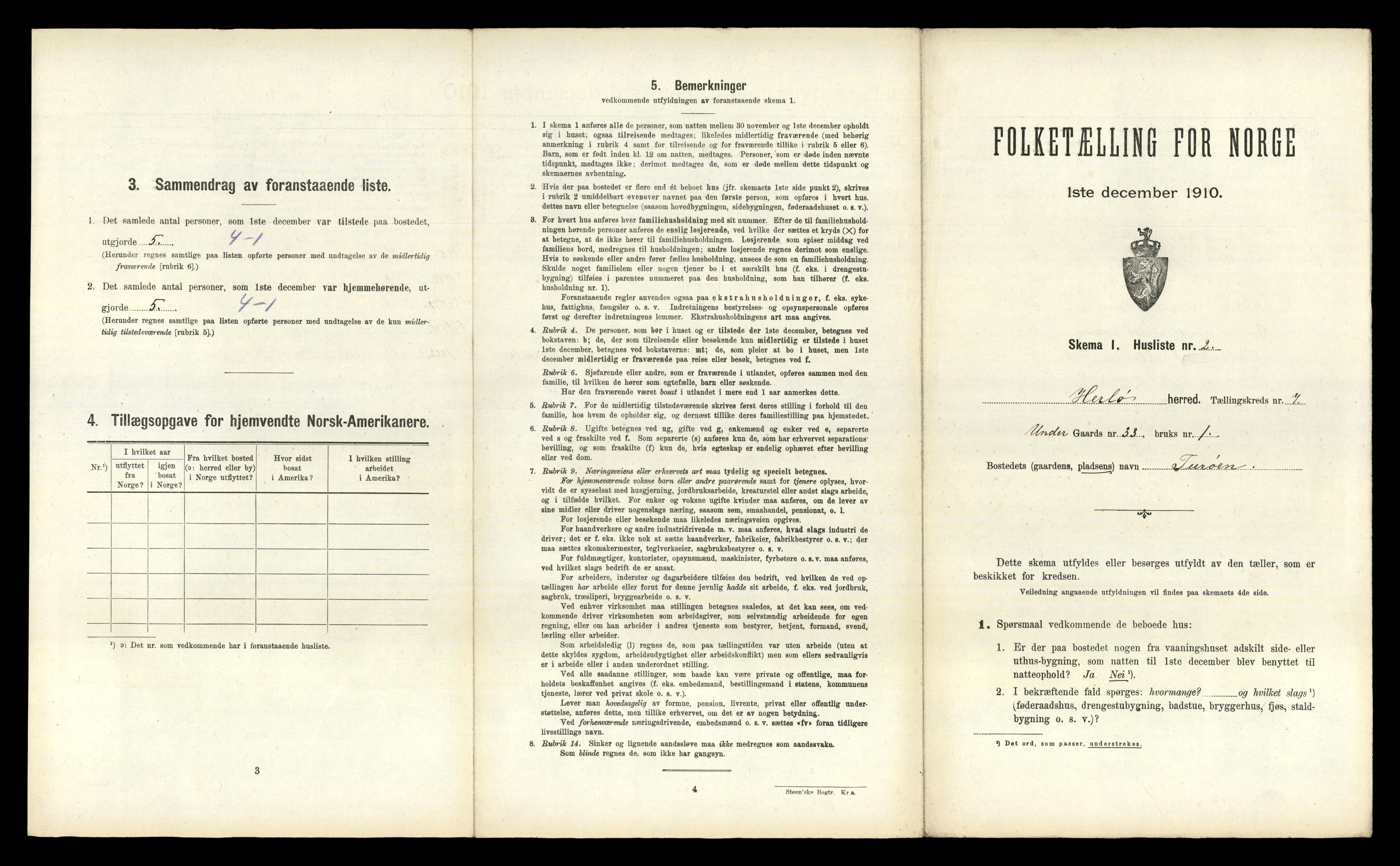 RA, Folketelling 1910 for 1258 Herdla herred, 1910, s. 654