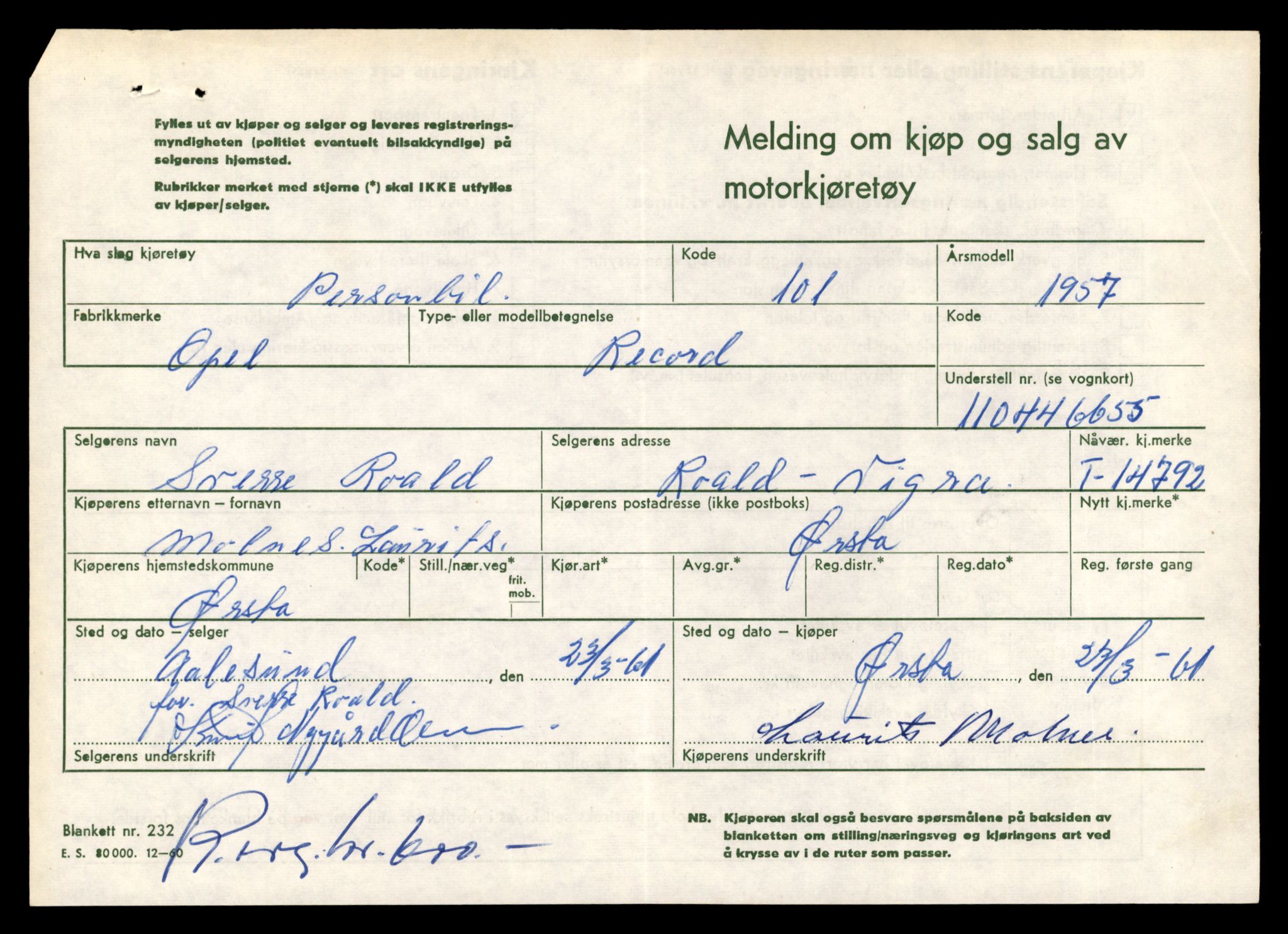 Møre og Romsdal vegkontor - Ålesund trafikkstasjon, AV/SAT-A-4099/F/Fe/L0048: Registreringskort for kjøretøy T 14721 - T 14863, 1927-1998, s. 1487
