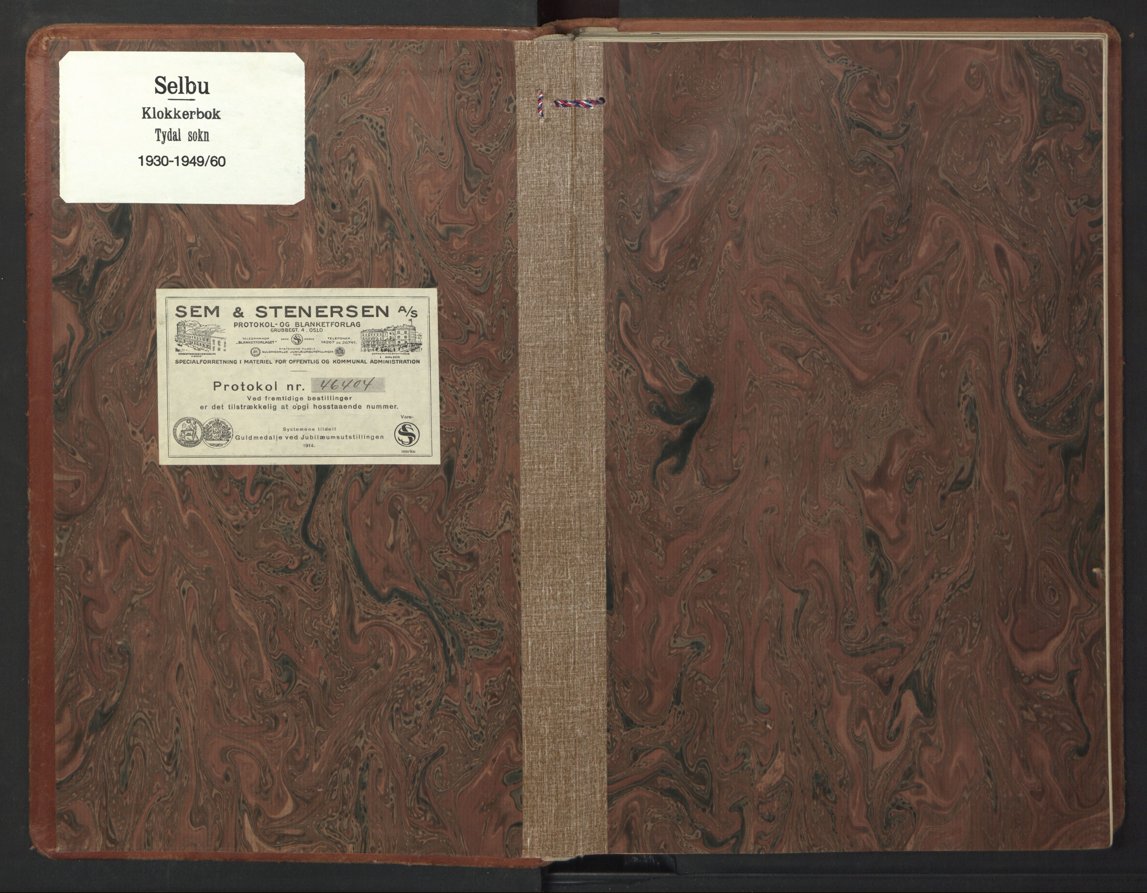 Ministerialprotokoller, klokkerbøker og fødselsregistre - Sør-Trøndelag, SAT/A-1456/698/L1169: Klokkerbok nr. 698C06, 1930-1949