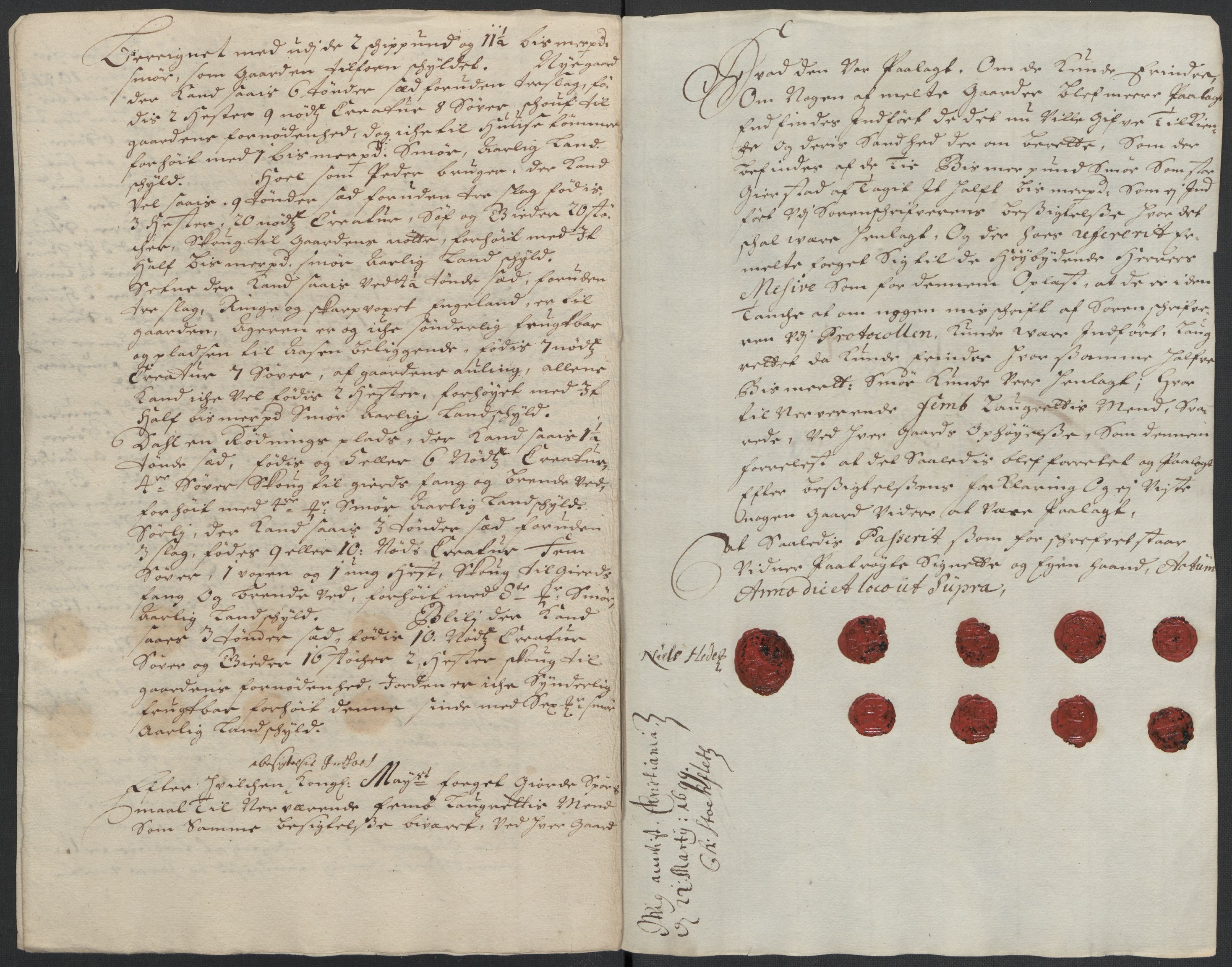 Rentekammeret inntil 1814, Reviderte regnskaper, Fogderegnskap, AV/RA-EA-4092/R18/L1296: Fogderegnskap Hadeland, Toten og Valdres, 1698, s. 119