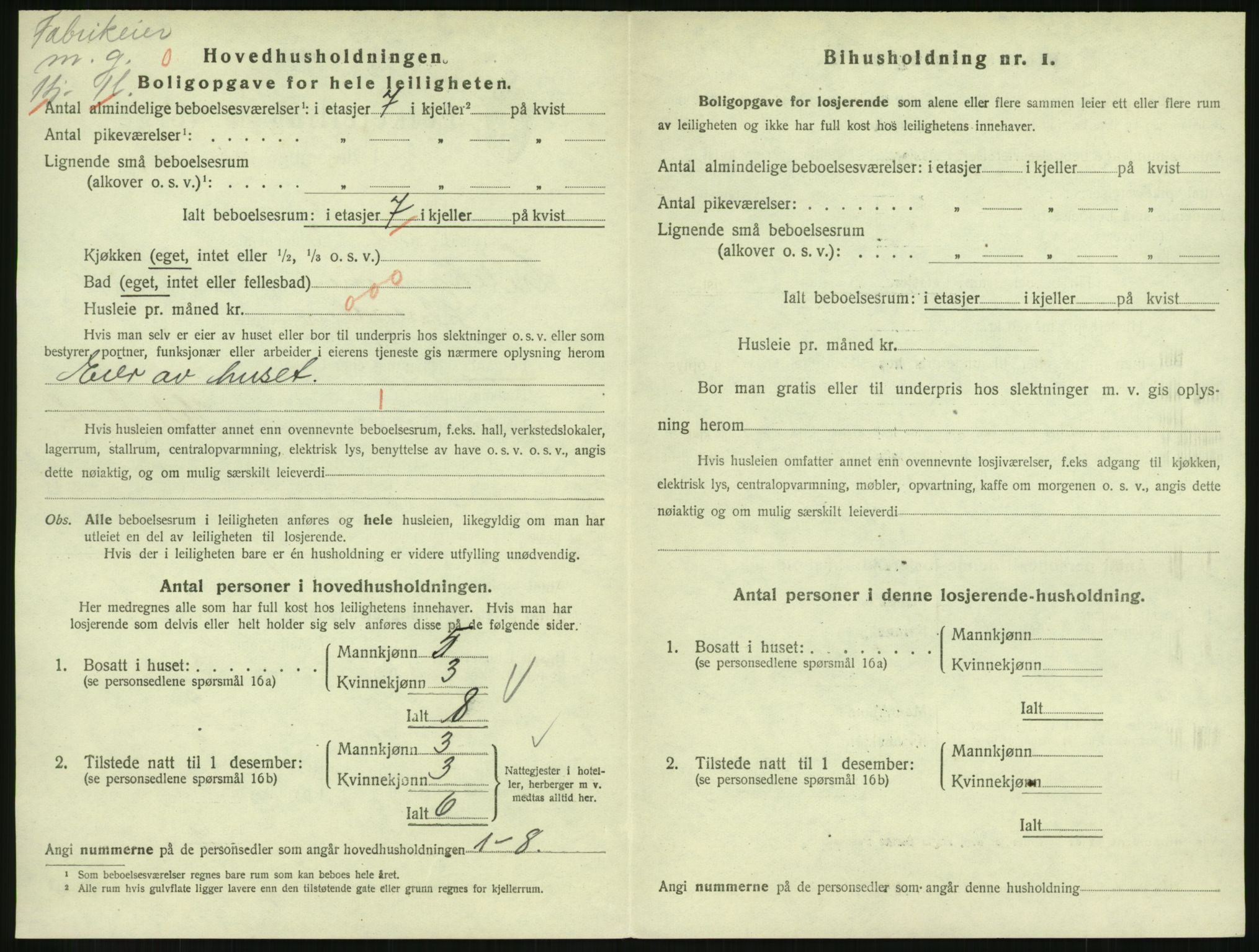 SAH, Folketelling 1920 for 0501 Lillehammer kjøpstad, 1920, s. 2543