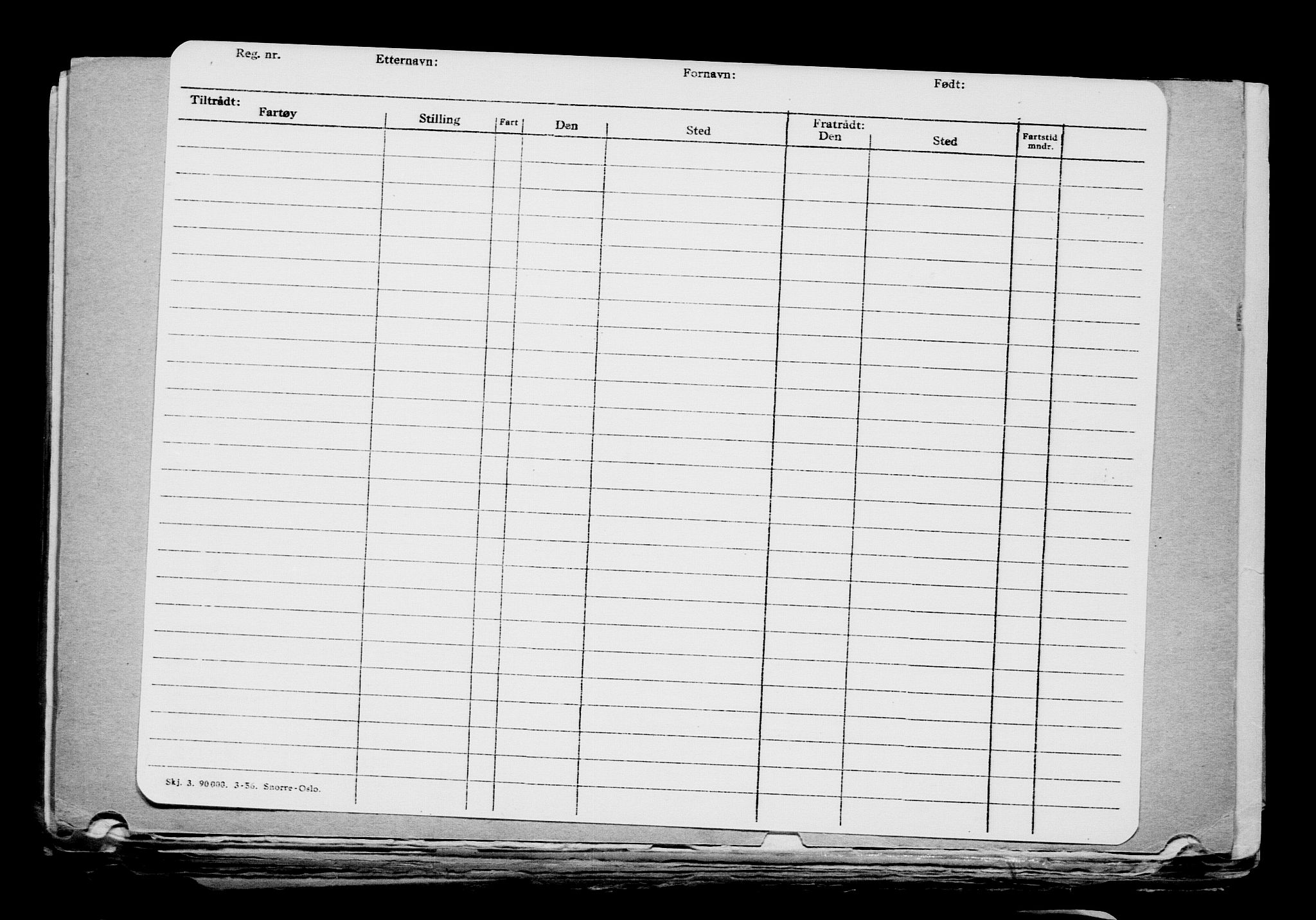 Direktoratet for sjømenn, AV/RA-S-3545/G/Gb/L0205: Hovedkort, 1922, s. 14