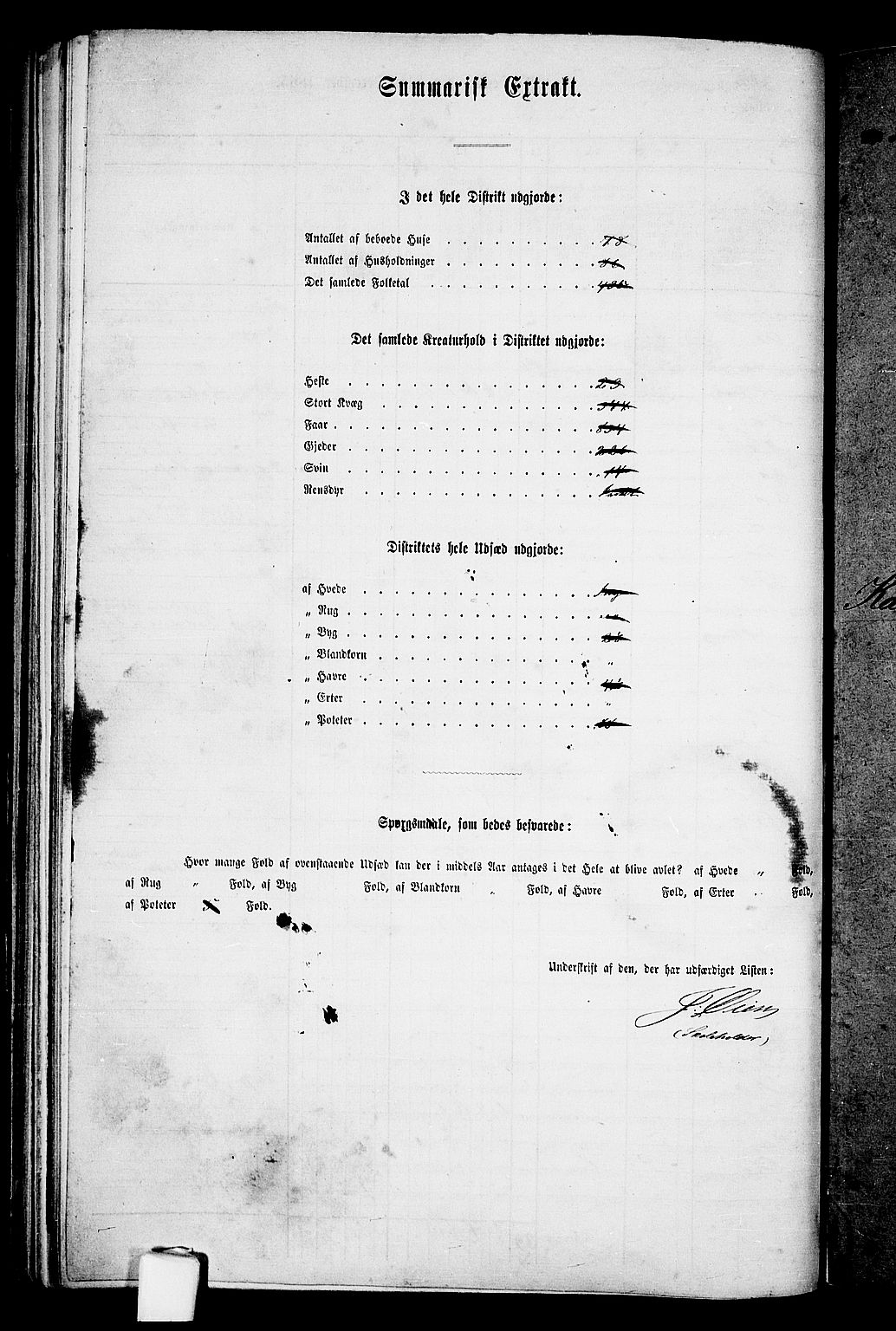 RA, Folketelling 1865 for 1934P Tromsøysund prestegjeld, 1865, s. 92