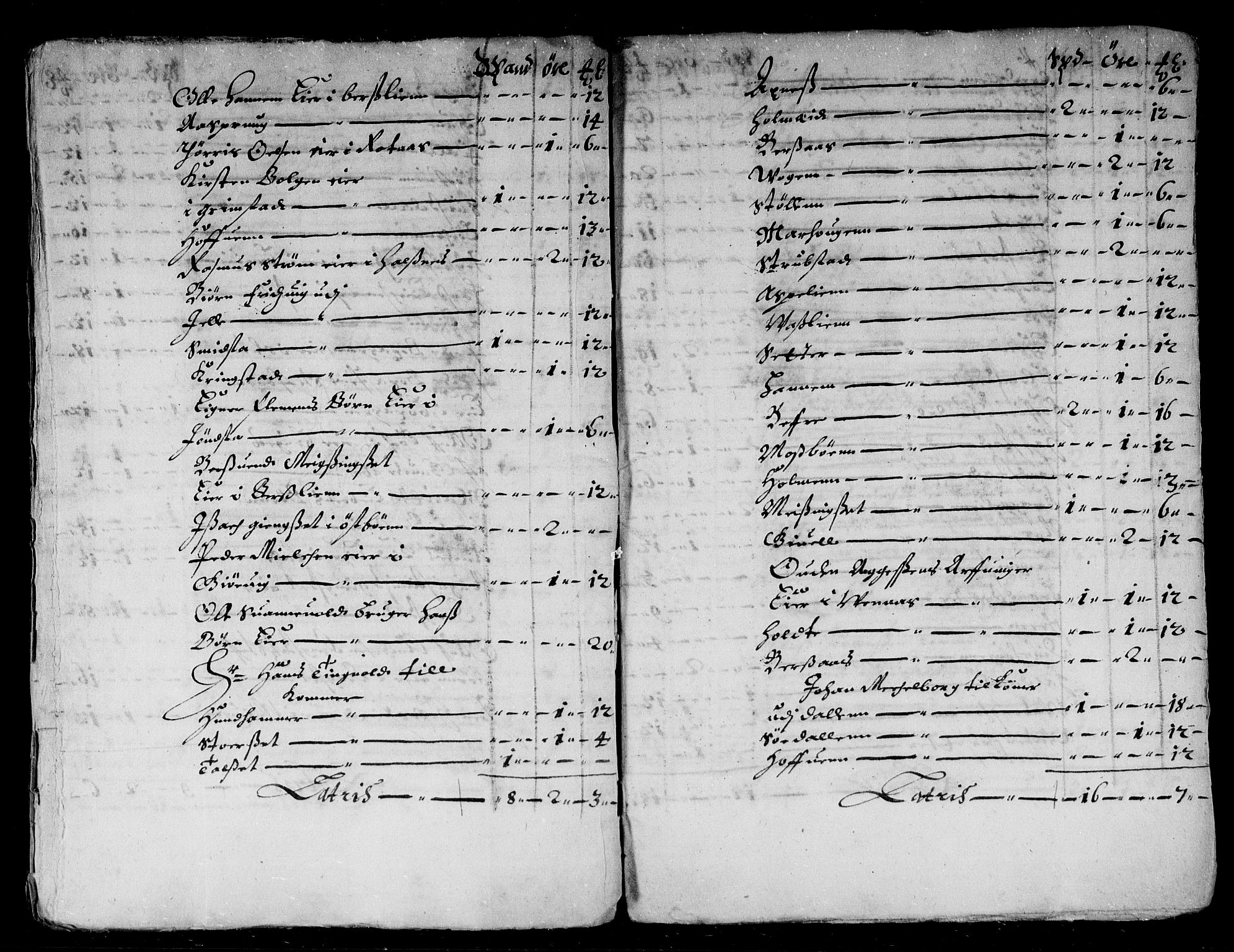Rentekammeret inntil 1814, Reviderte regnskaper, Stiftamtstueregnskaper, Trondheim stiftamt og Nordland amt, AV/RA-EA-6044/R/Rd/L0037: Trondheim stiftamt, 1673