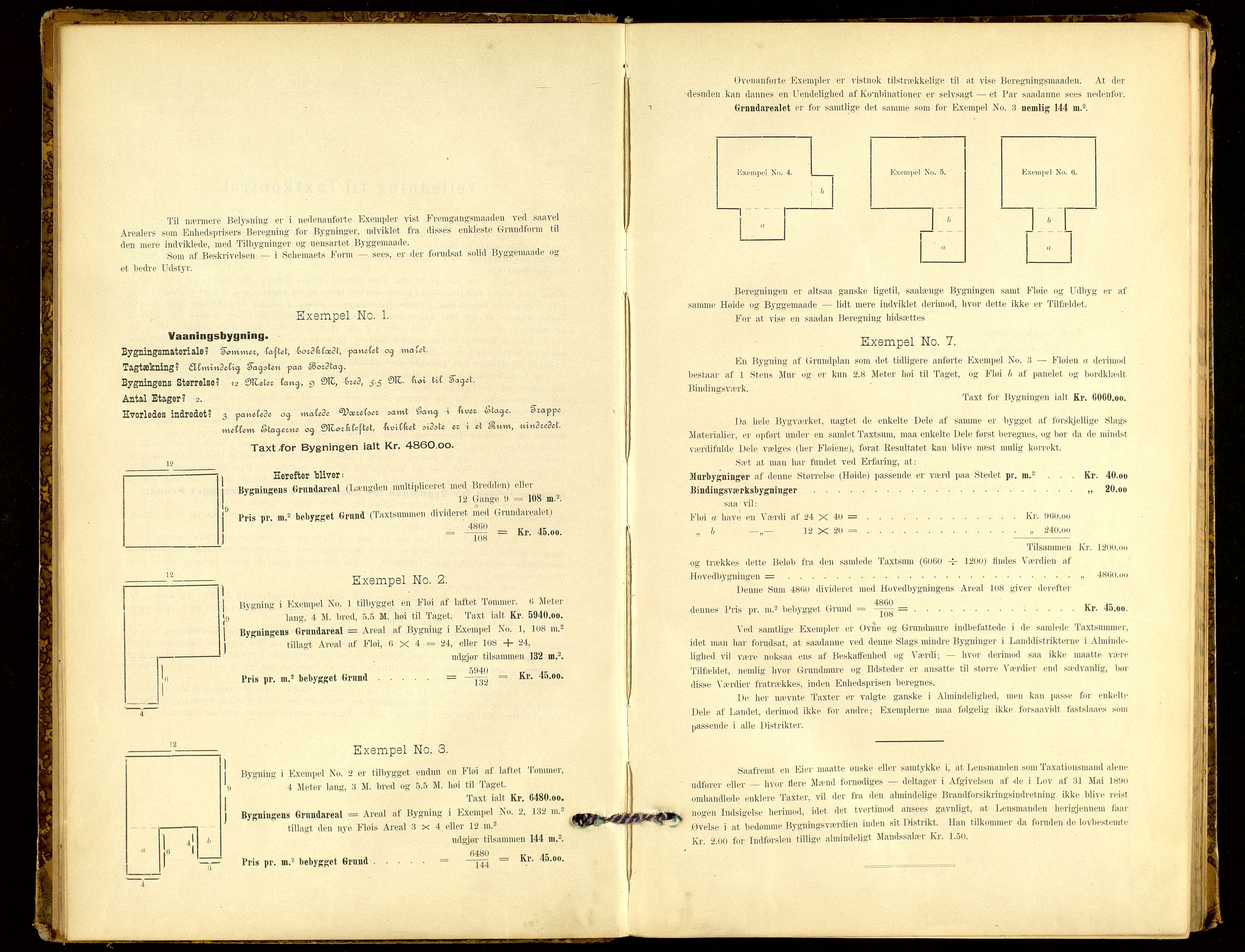 Norges Brannkasse, Løten, AV/SAH-NBRANL-007/F/L0004: Branntakstprotokoll, 1895-1903