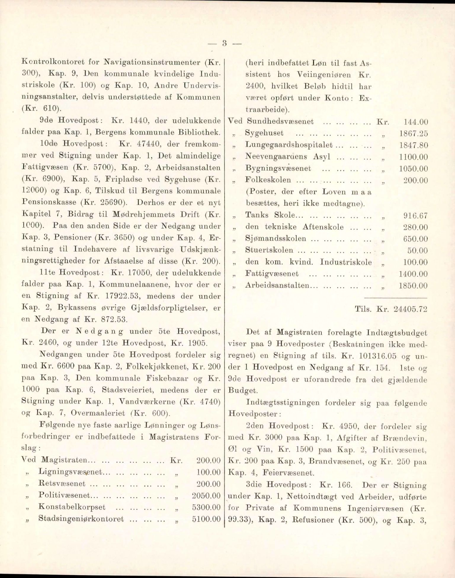 Bergen kommune. Formannskapet, BBA/A-0003/Ad/L0075: Bergens Kommuneforhandlinger, bind II, 1906