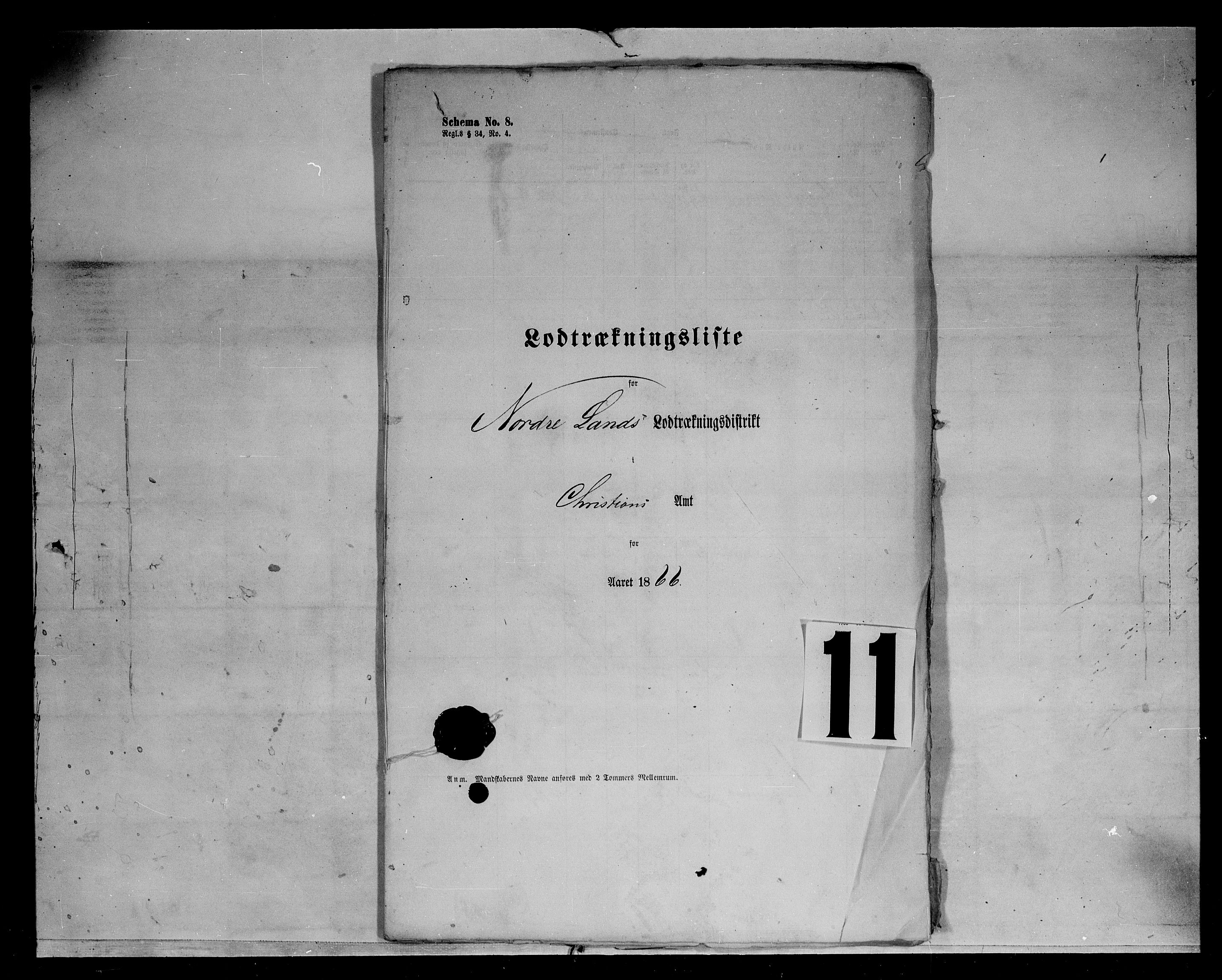 Fylkesmannen i Oppland, SAH/FYO-002/1/K/Kg/L1167: Søndre og Nordre Land, Vestre Toten, 1860-1879, s. 9061