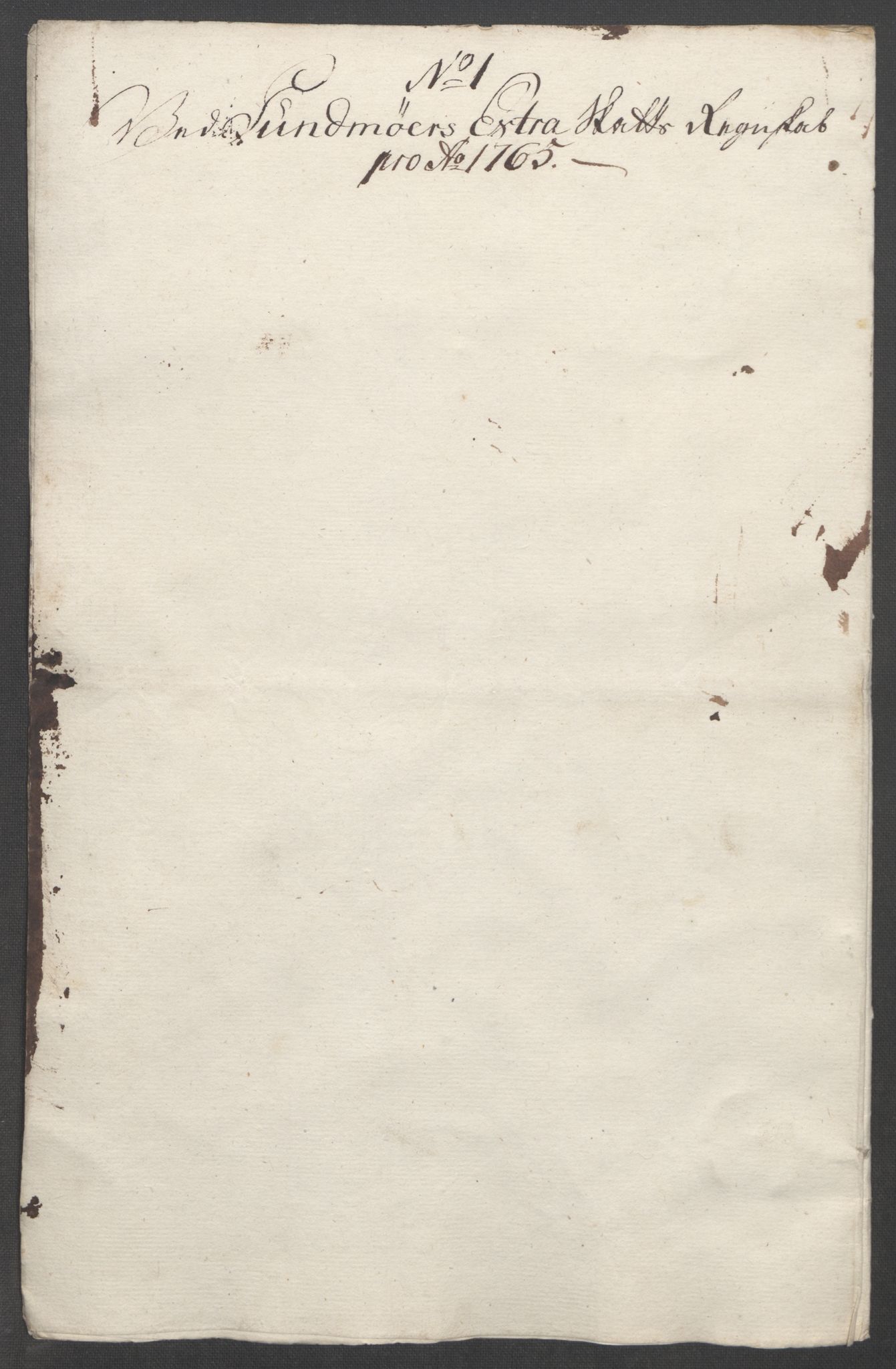 Rentekammeret inntil 1814, Reviderte regnskaper, Fogderegnskap, RA/EA-4092/R54/L3645: Ekstraskatten Sunnmøre, 1762-1772, s. 73