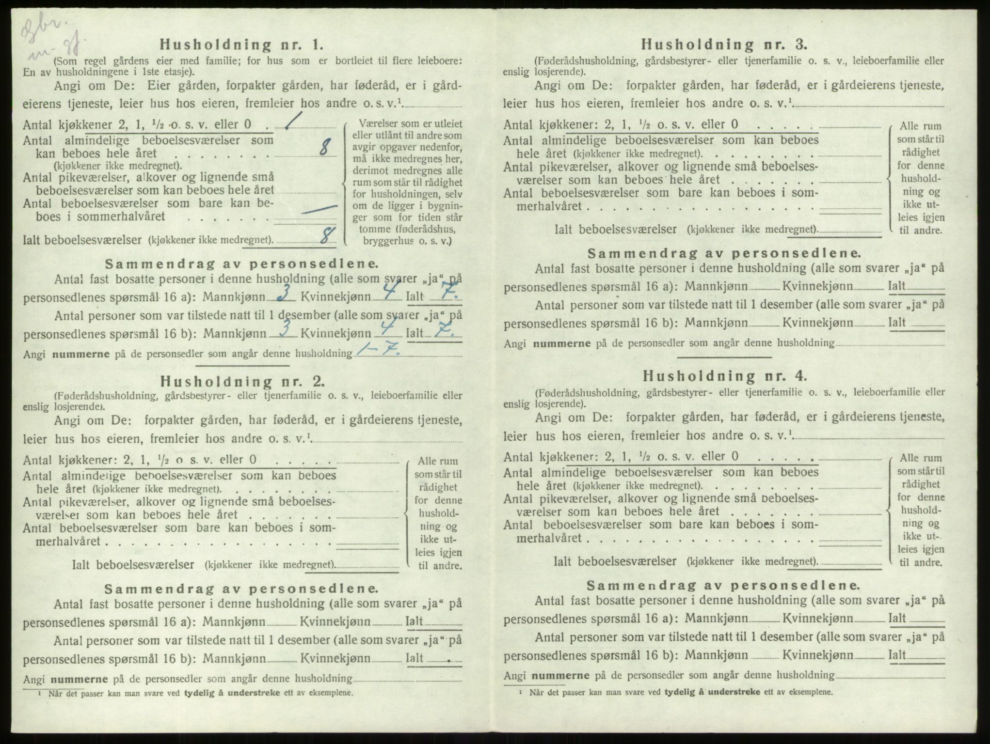 SAB, Folketelling 1920 for 1448 Stryn herred, 1920, s. 483