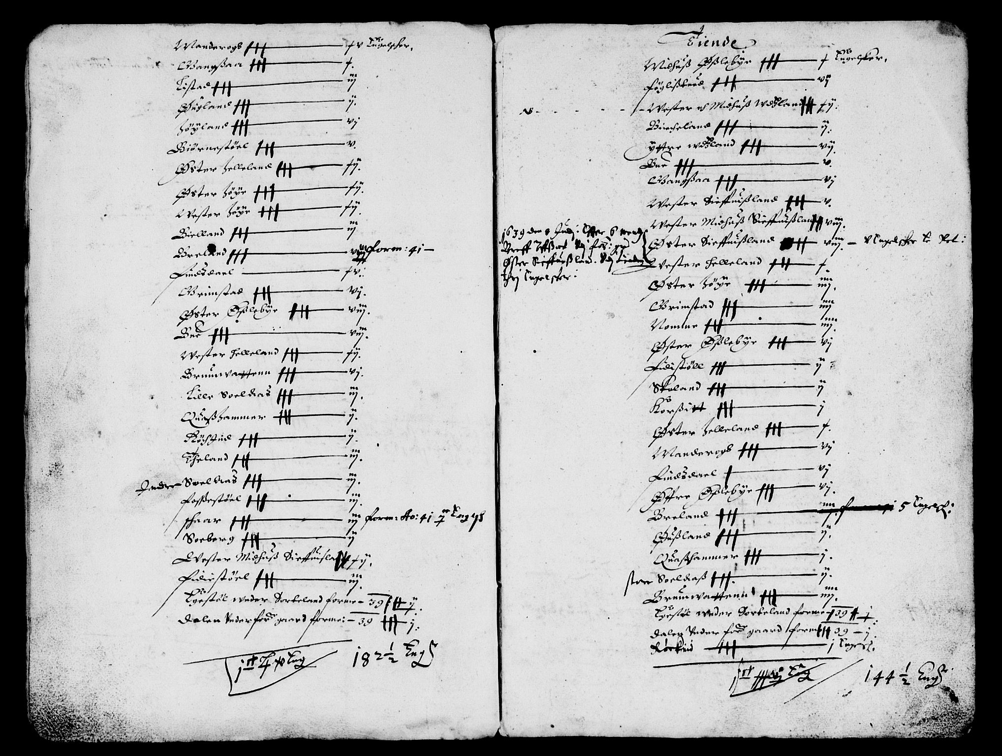 Rentekammeret inntil 1814, Reviderte regnskaper, Lensregnskaper, AV/RA-EA-5023/R/Rb/Rbq/L0032: Nedenes len. Mandals len. Råbyggelag., 1641-1643