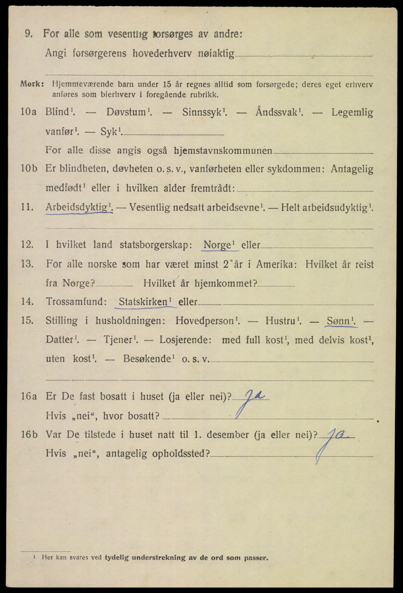 SAK, Folketelling 1920 for 0928 Birkenes herred, 1920, s. 792