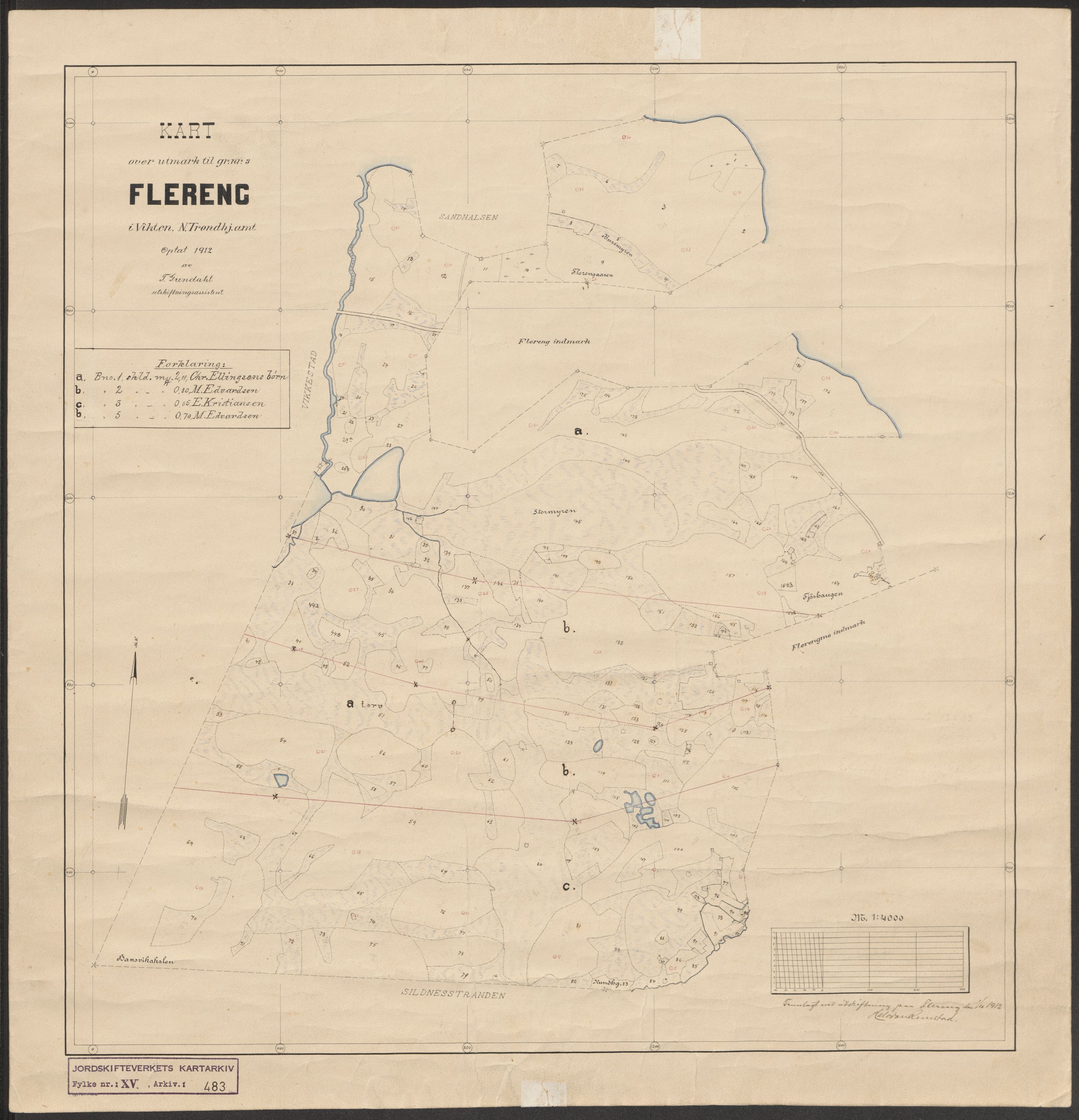 Jordskifteverkets kartarkiv, RA/S-3929/T, 1859-1988, s. 599
